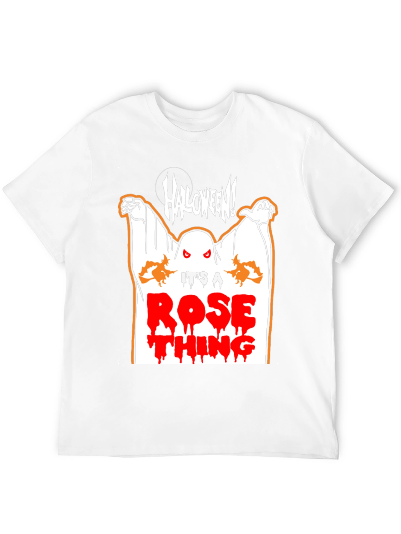 Halloween Rose Thing Graphic T-Shirt