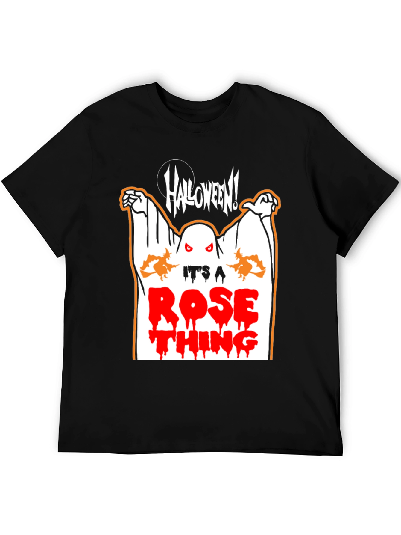 Halloween Rose Thing Graphic T-Shirt