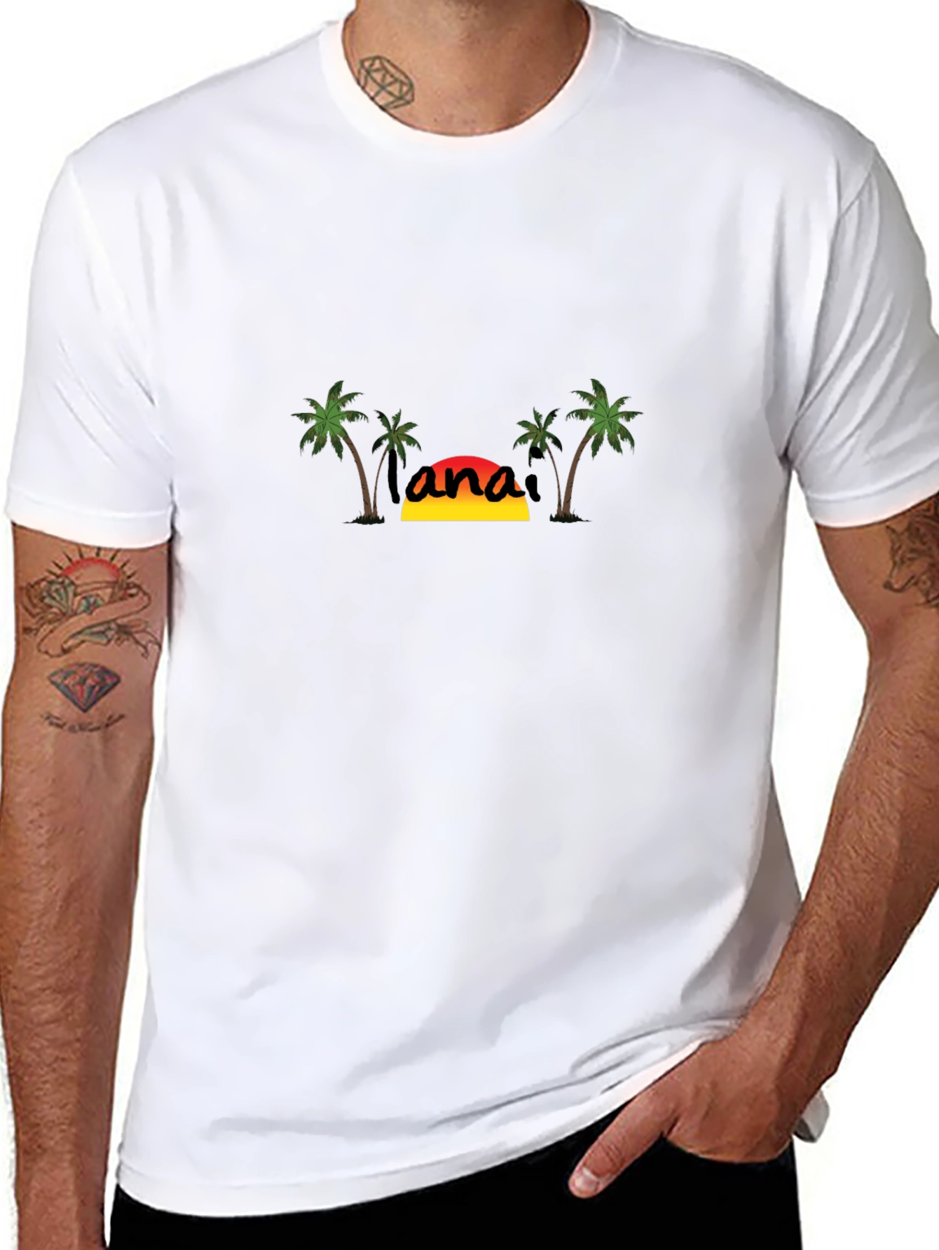 Island Life T-Shirt - Black