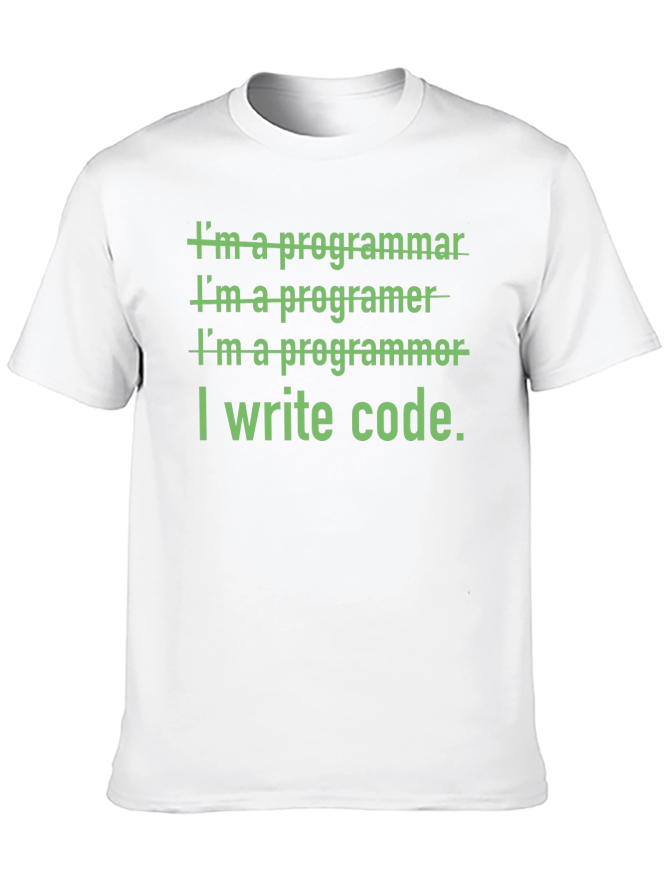 I Write Code T-Shirt - Programmer Humor