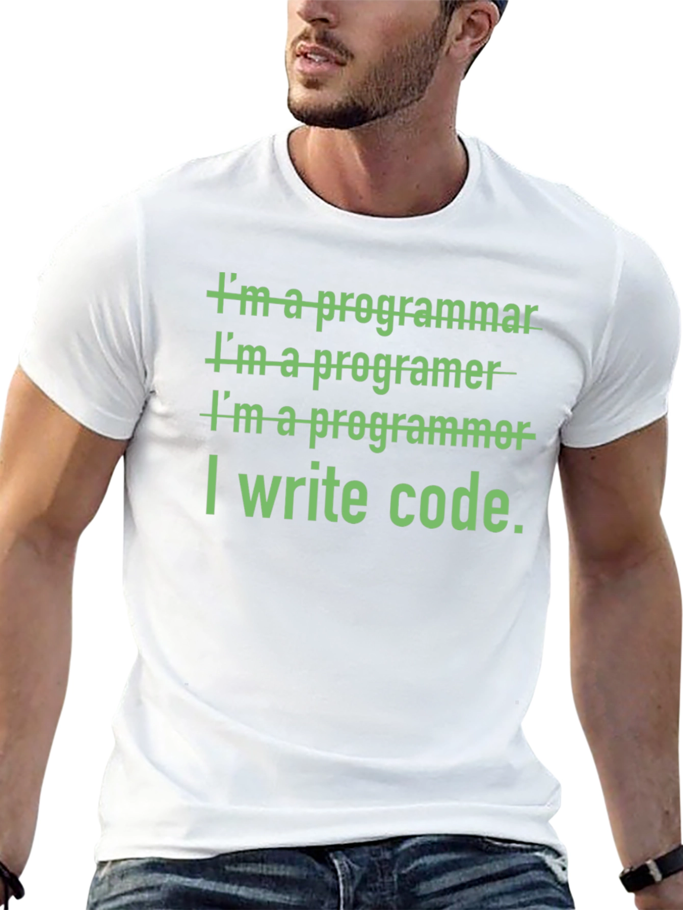 I Write Code T-Shirt - Programmer Humor
