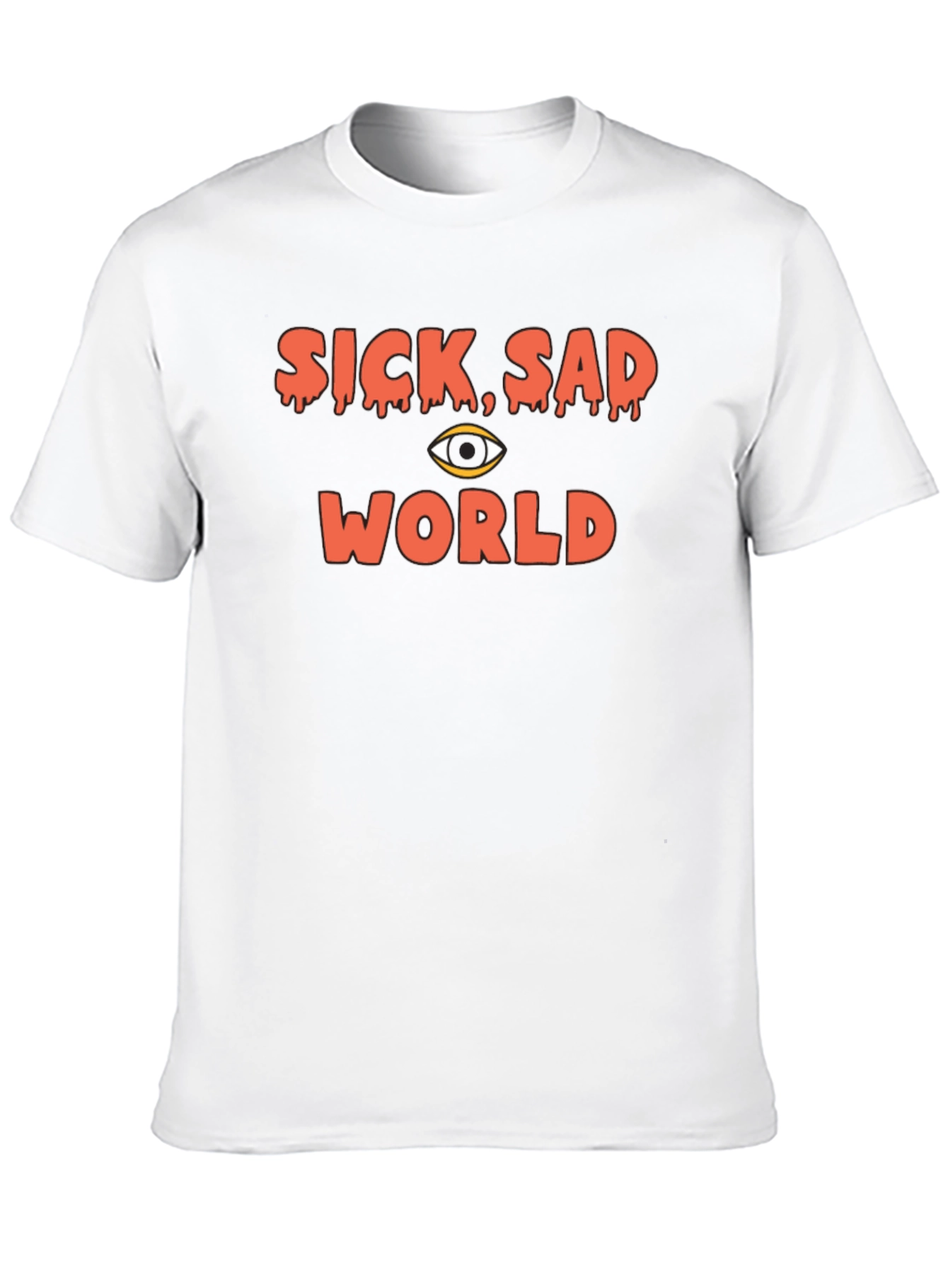 Sick Sad World Graphic Tee - Black T-Shirt