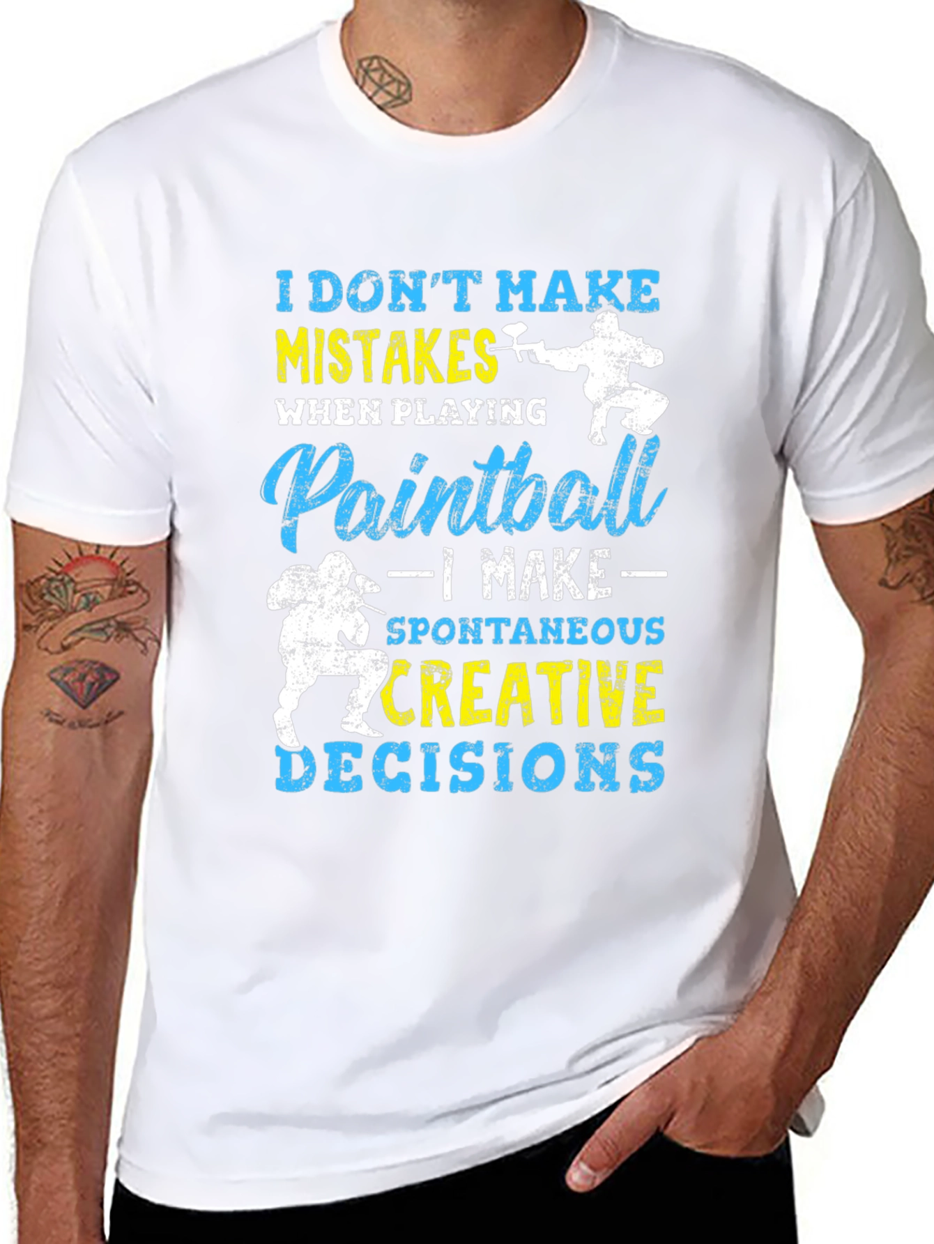 Paintball T-Shirt: I Dont Make Mistakes