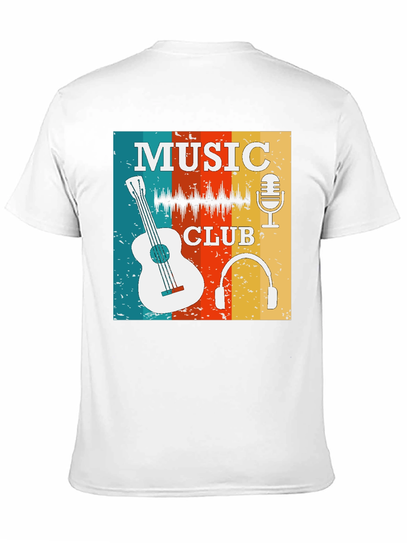 Retro Music Club Graphic Tee