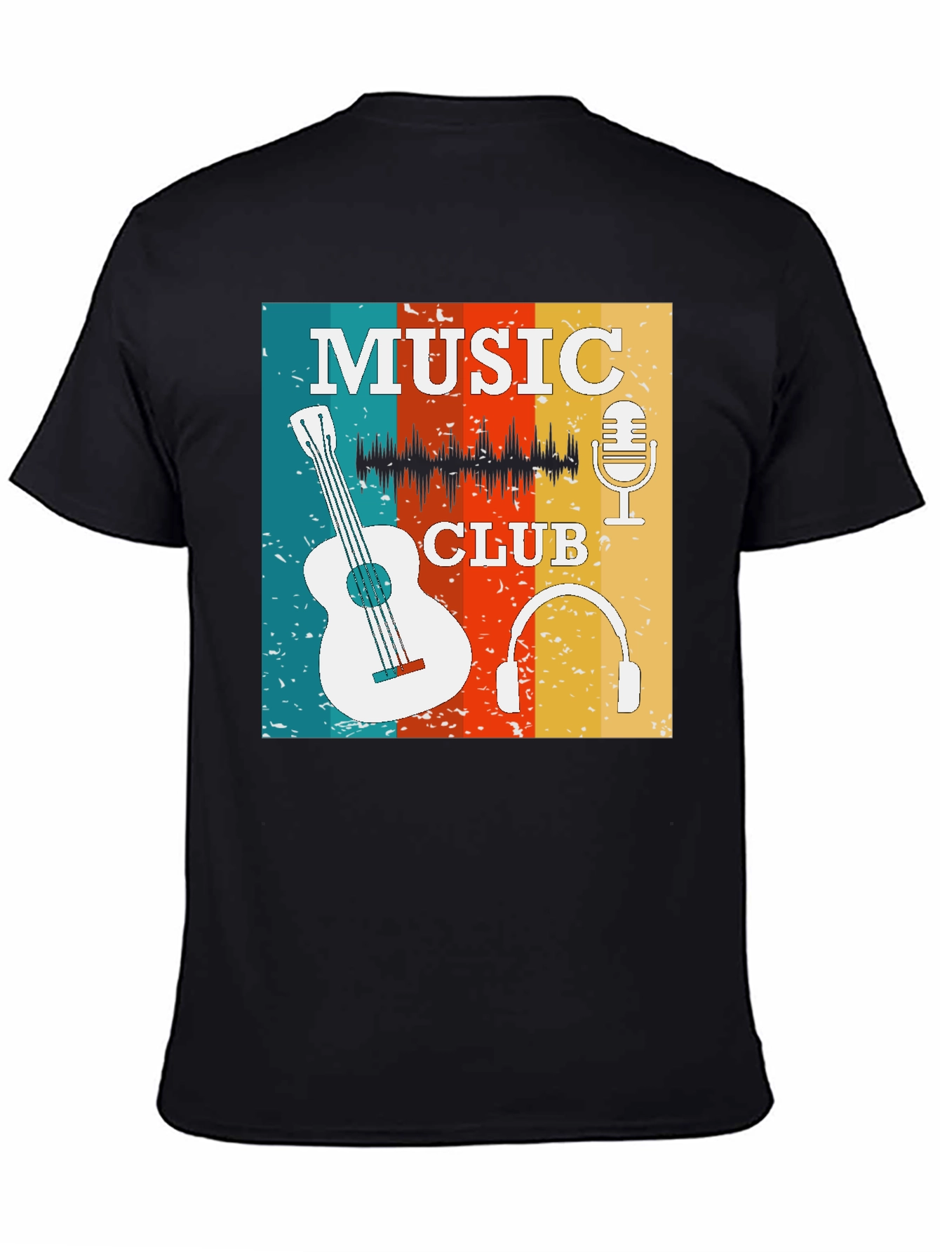 Retro Music Club Graphic Tee