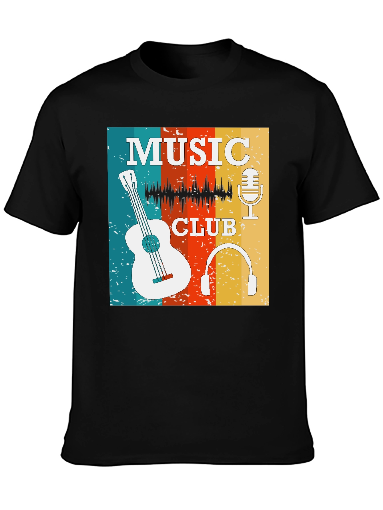Retro Music Club Graphic Tee