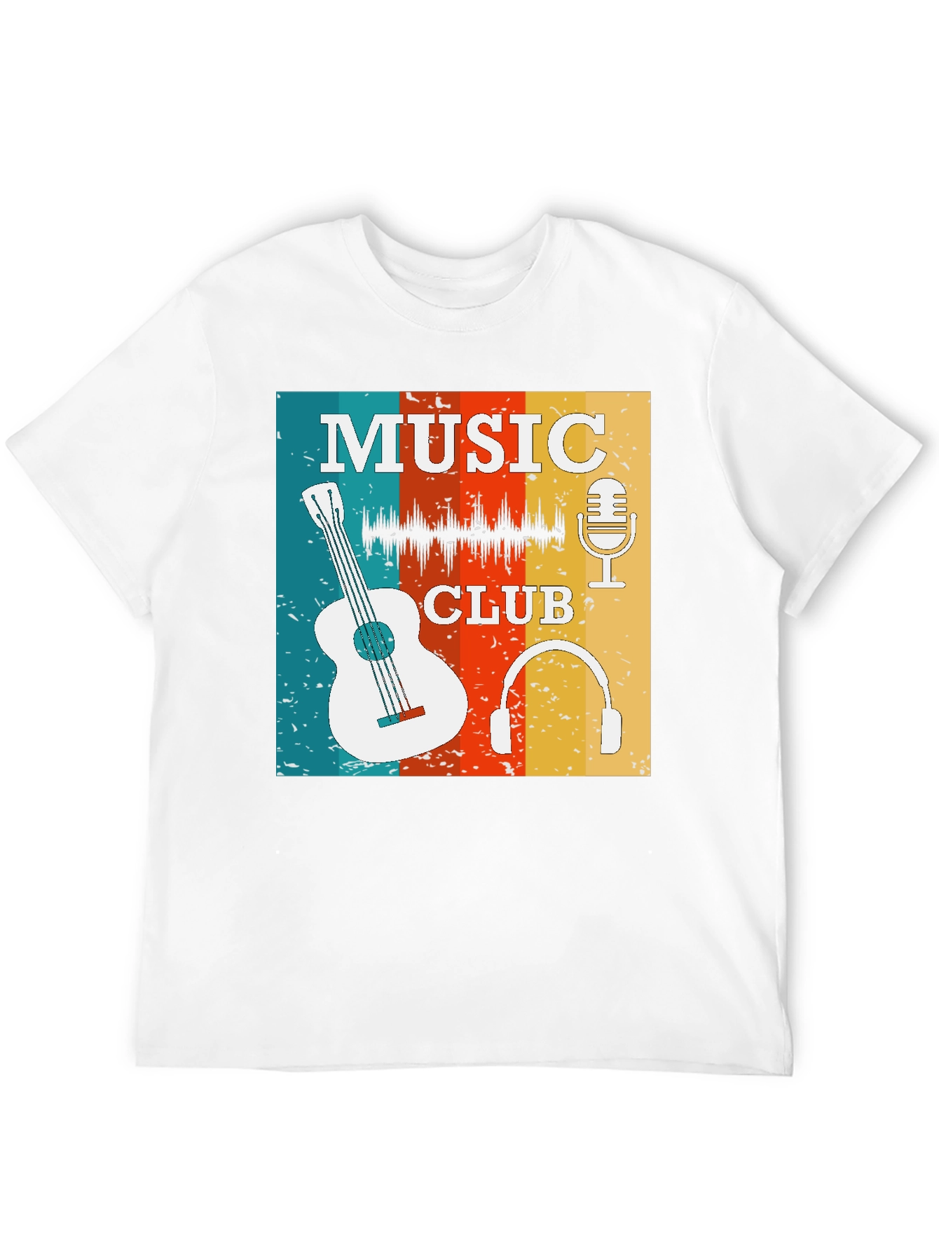 Retro Music Club Graphic Tee