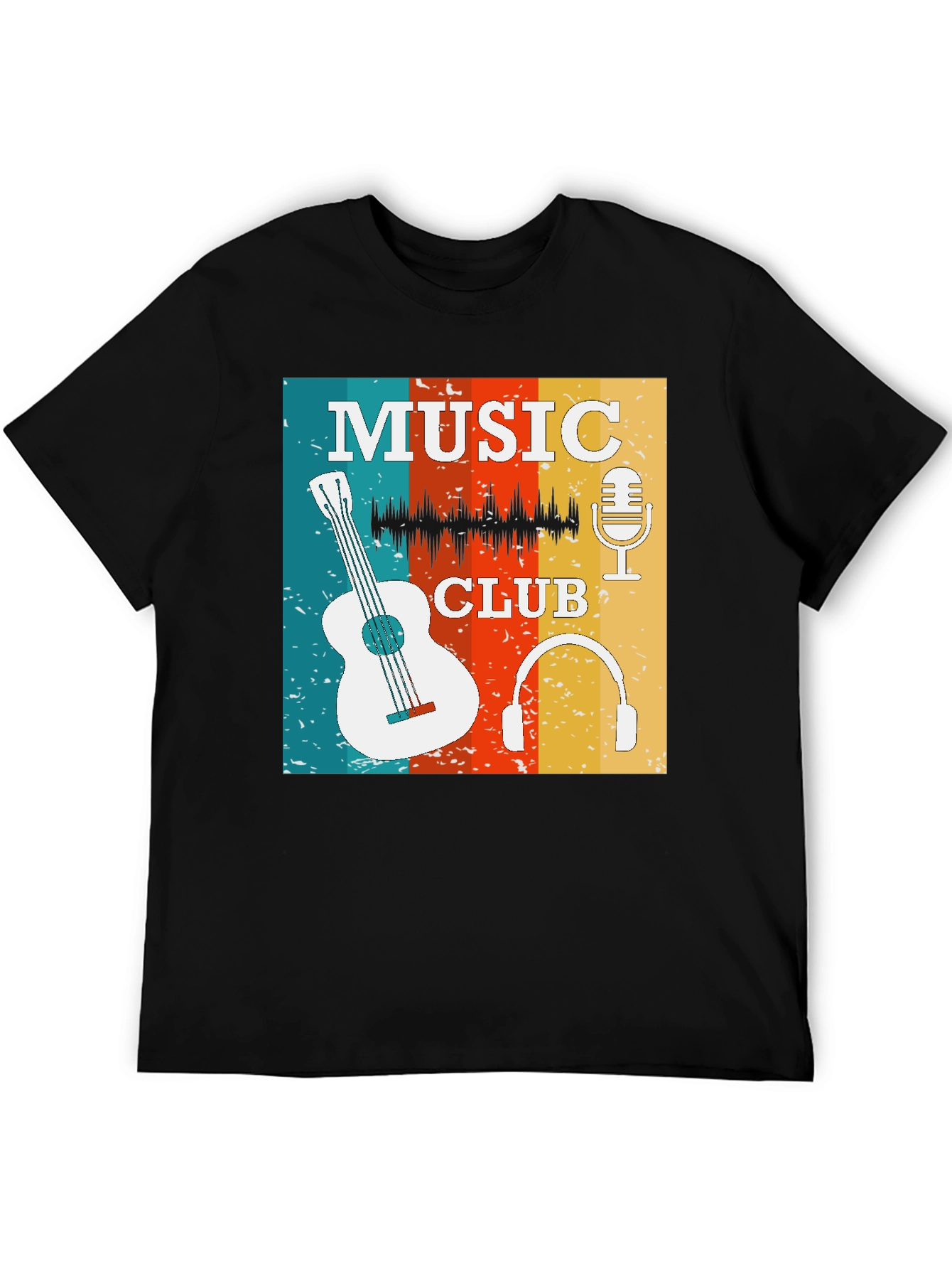 Retro Music Club Graphic Tee