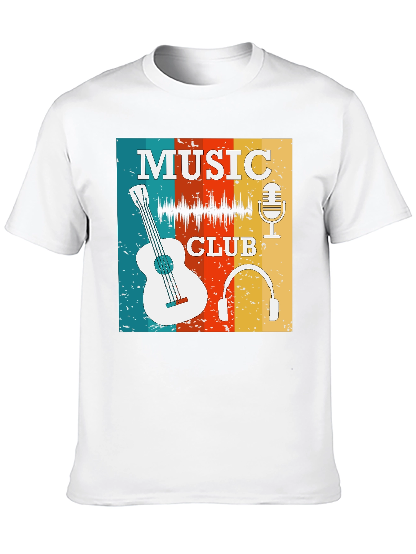 Retro Music Club Graphic Tee