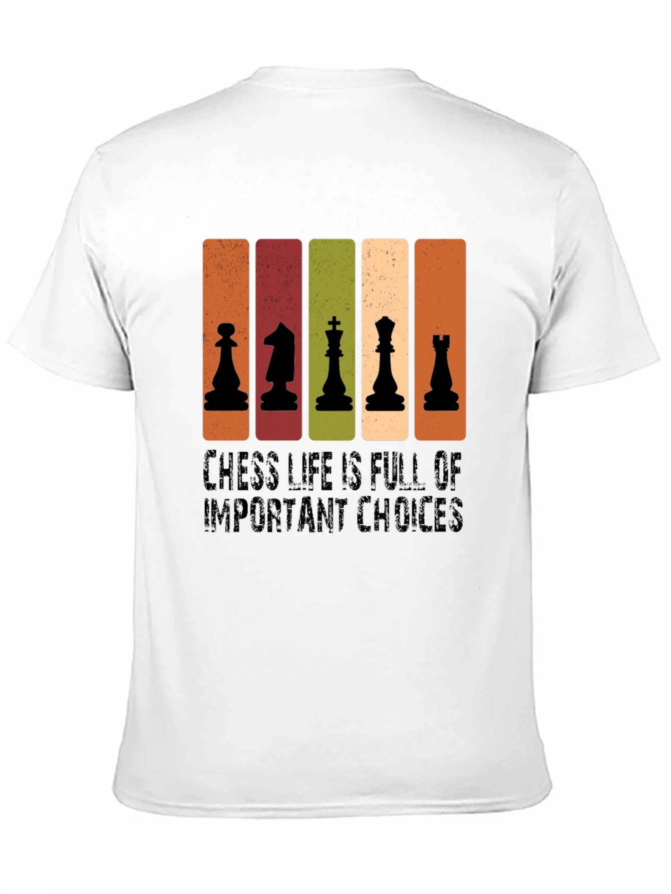 Chess Life Choices Black T-Shirt