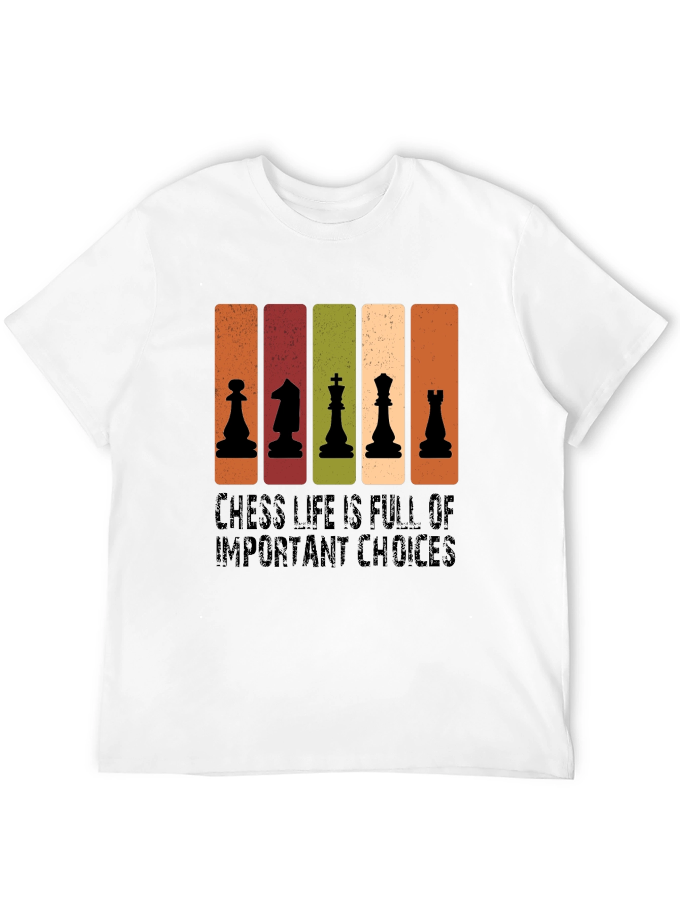 Chess Life Choices Black T-Shirt