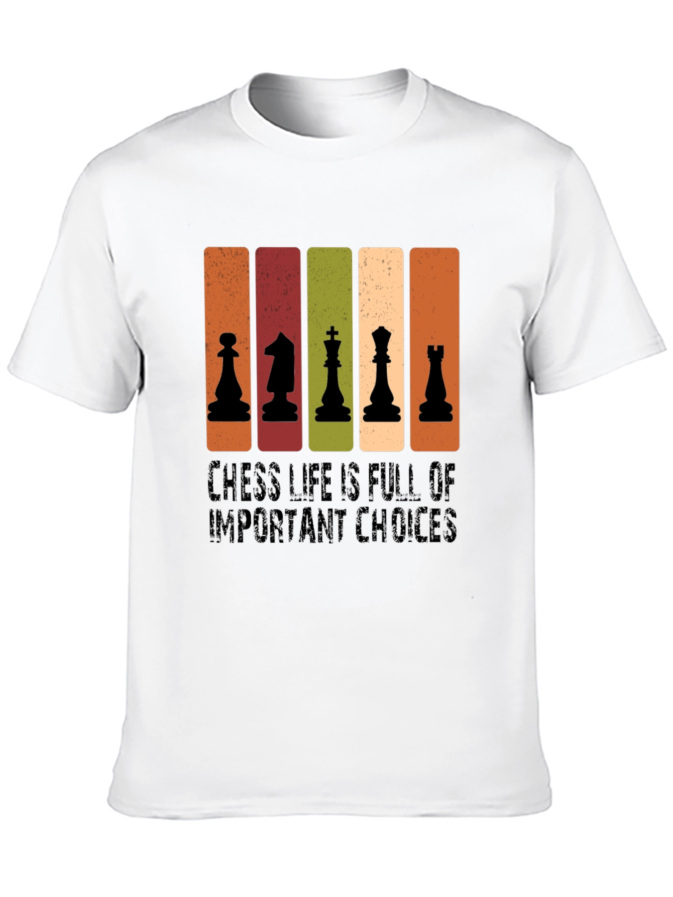 Chess Life Choices Black T-Shirt