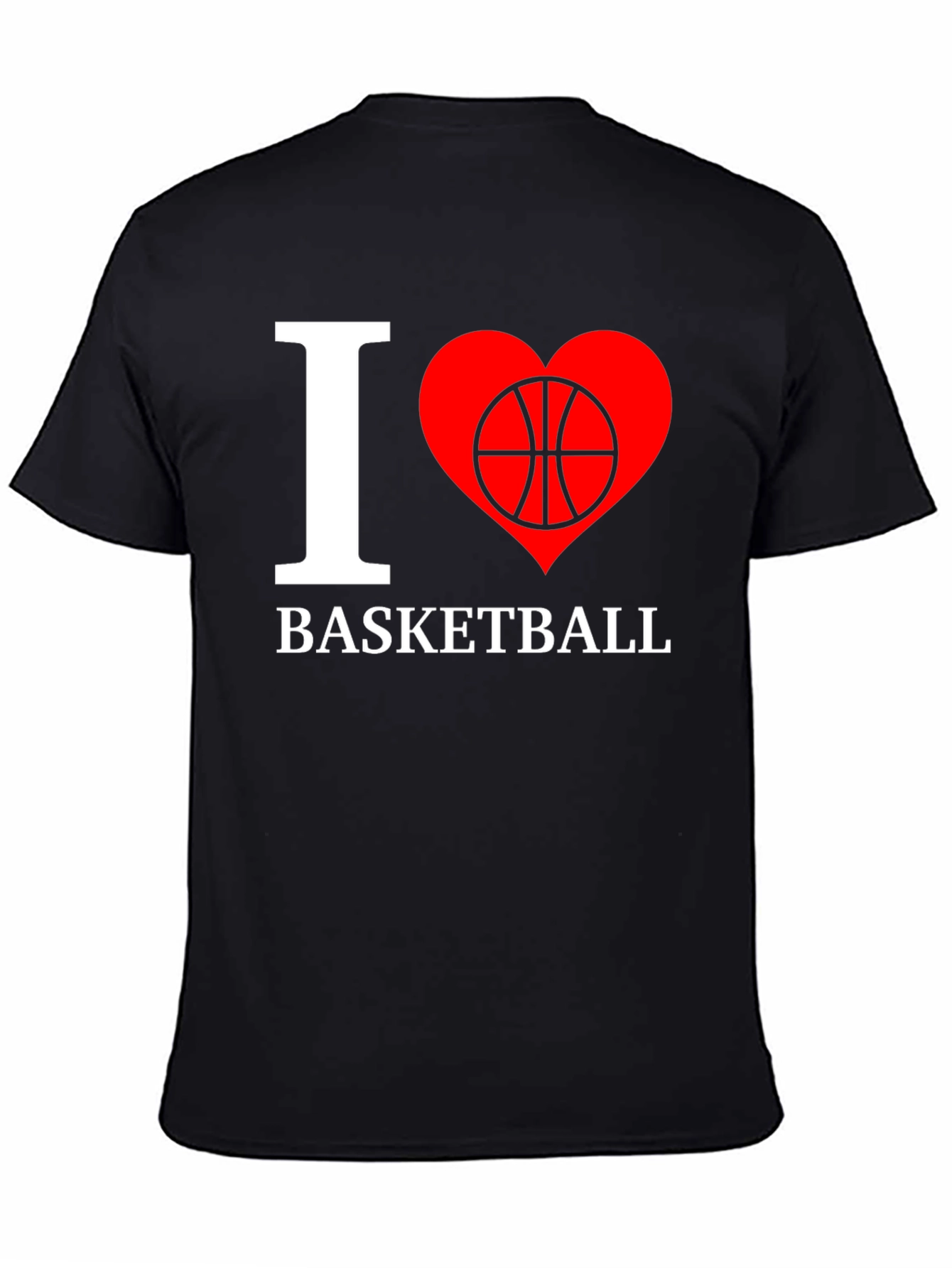 I Love Basketball Graphic T-Shirt