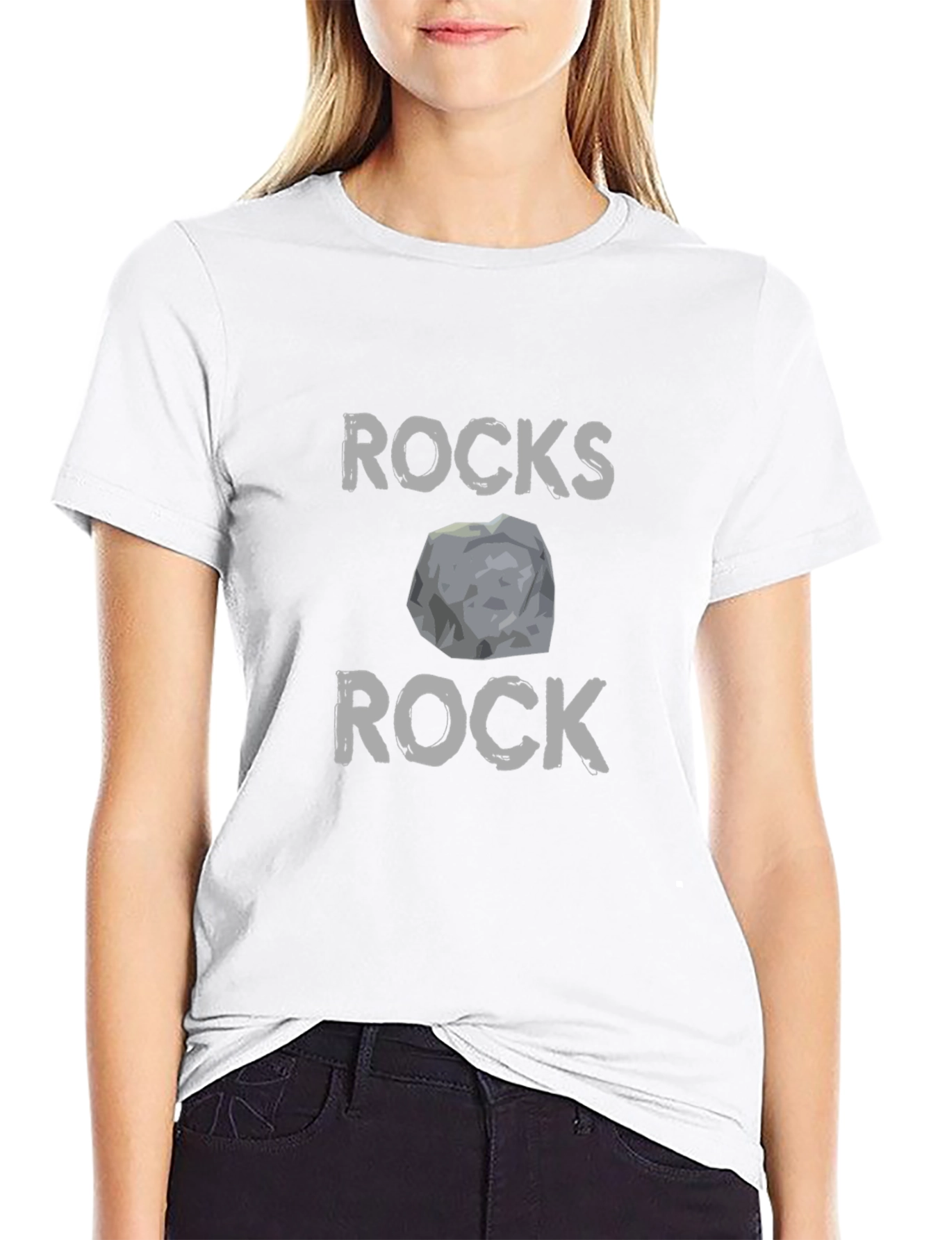 Rocks Rock Graphic T-Shirt