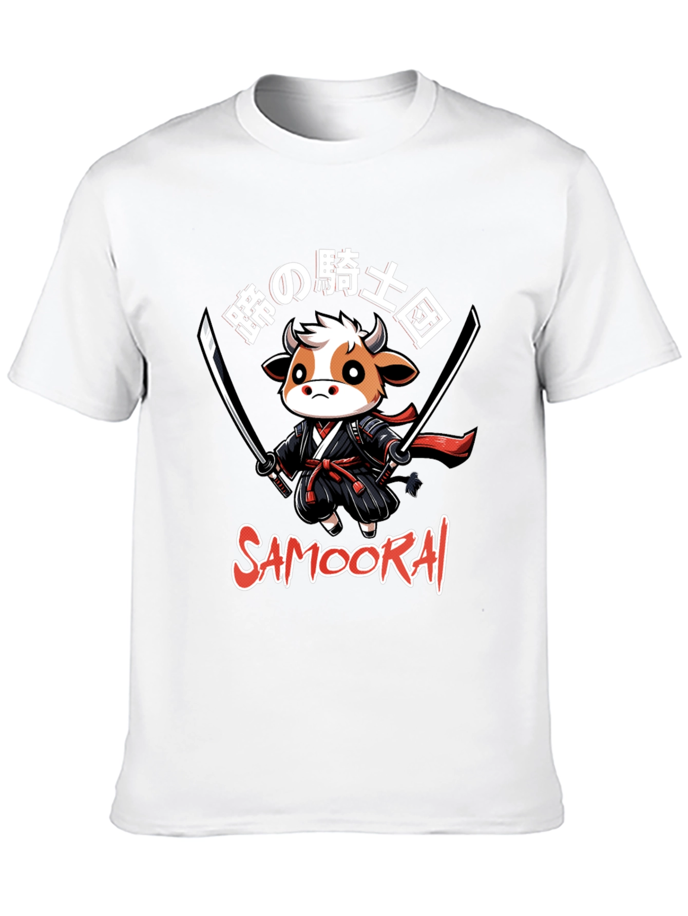 Samoorai Cow Ninja T-Shirt