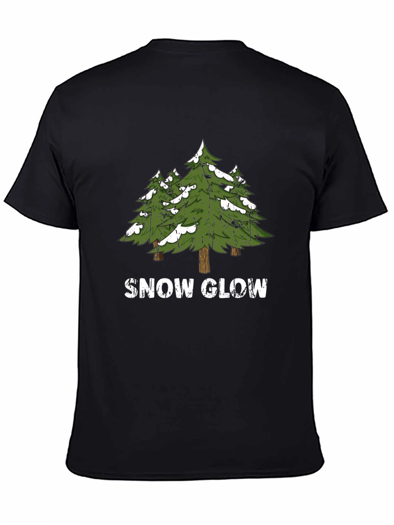 Snow Glow Trees Graphic Tee