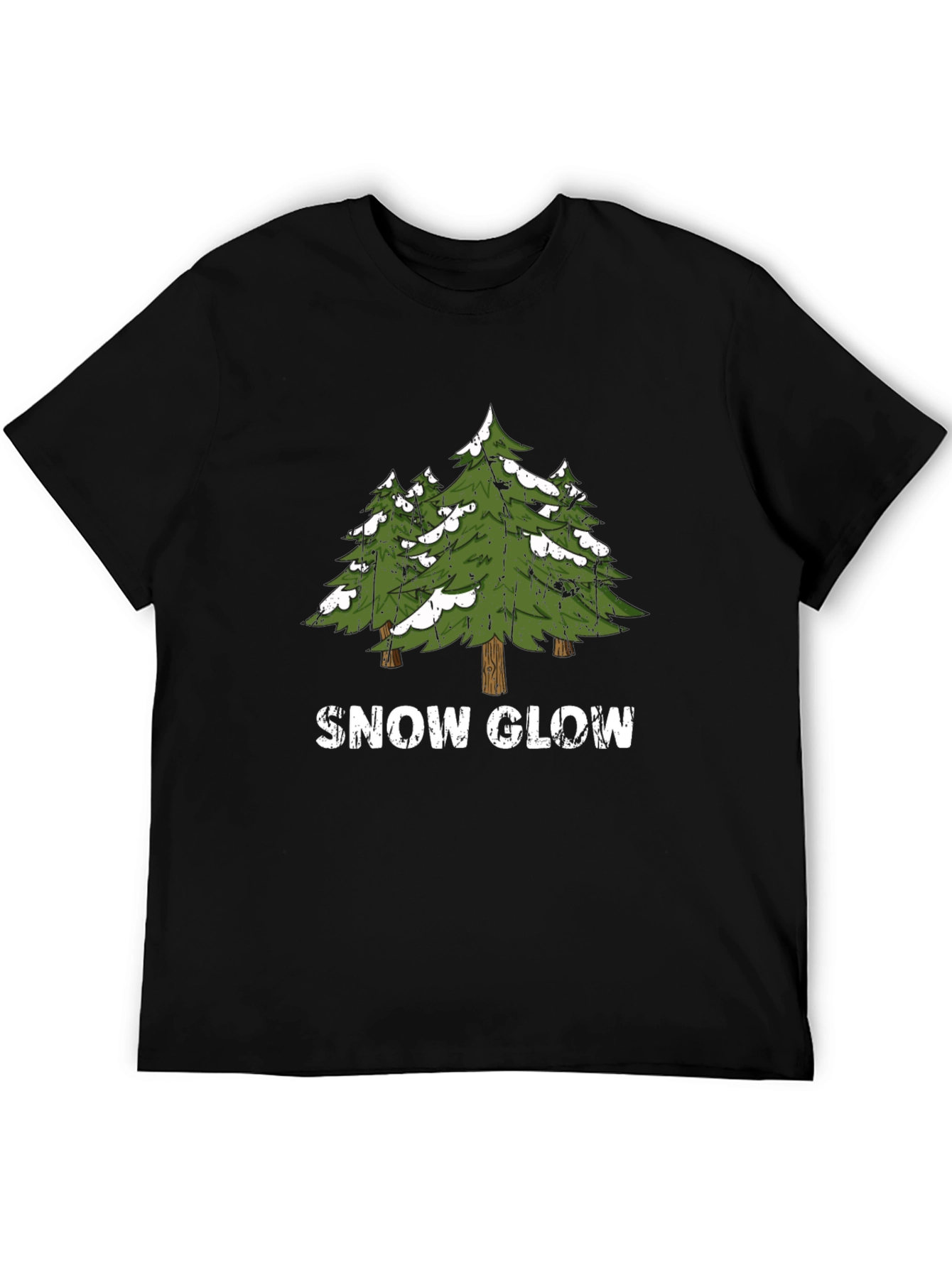 Snow Glow Trees Graphic Tee