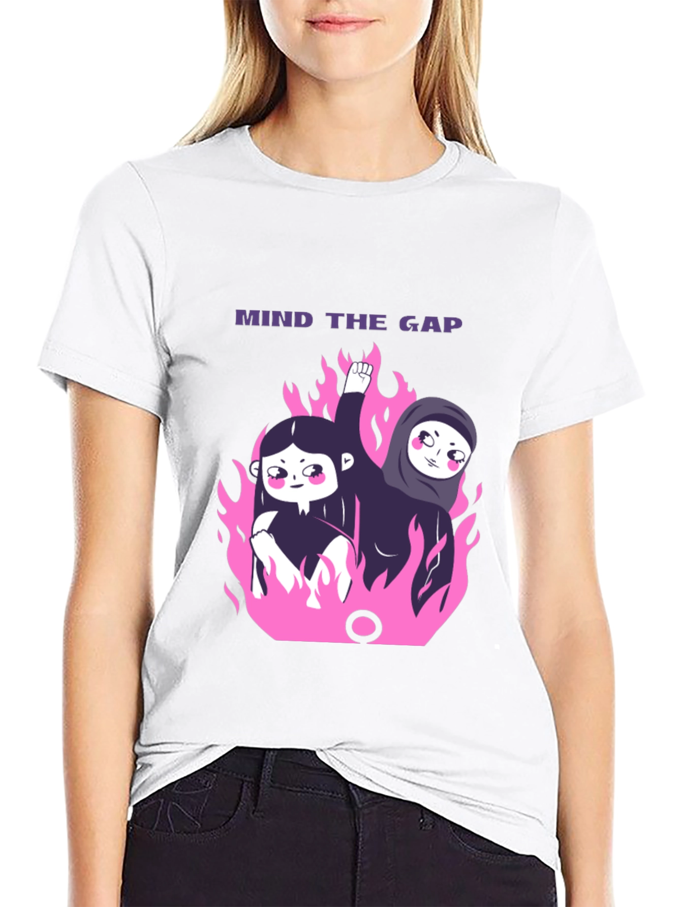 Mind the Gap T-Shirt - Empowered Women Design