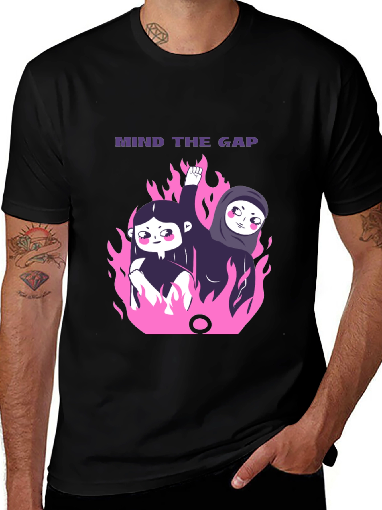 Mind the Gap T-Shirt - Empowered Women Design