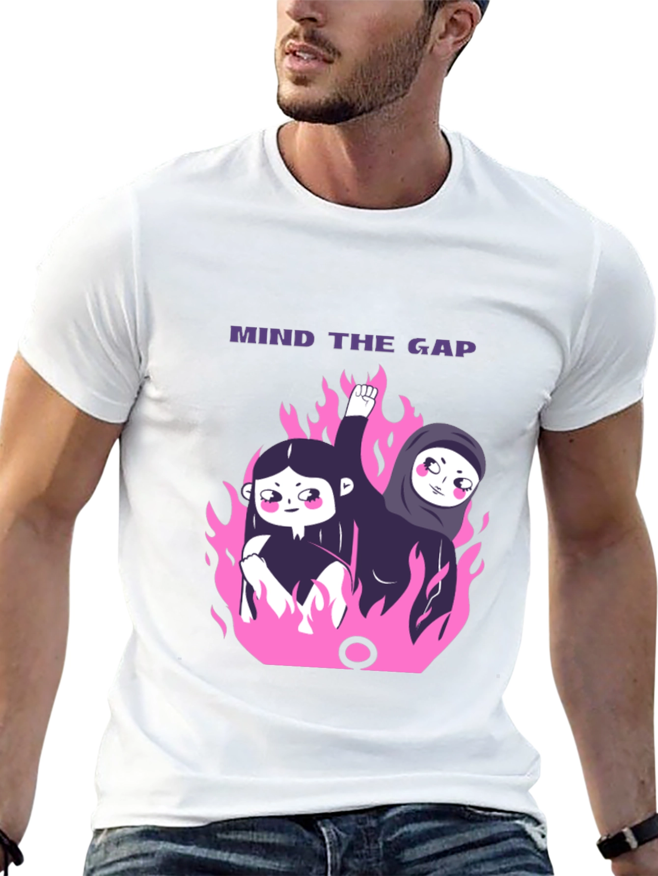 Mind the Gap T-Shirt - Empowered Women Design