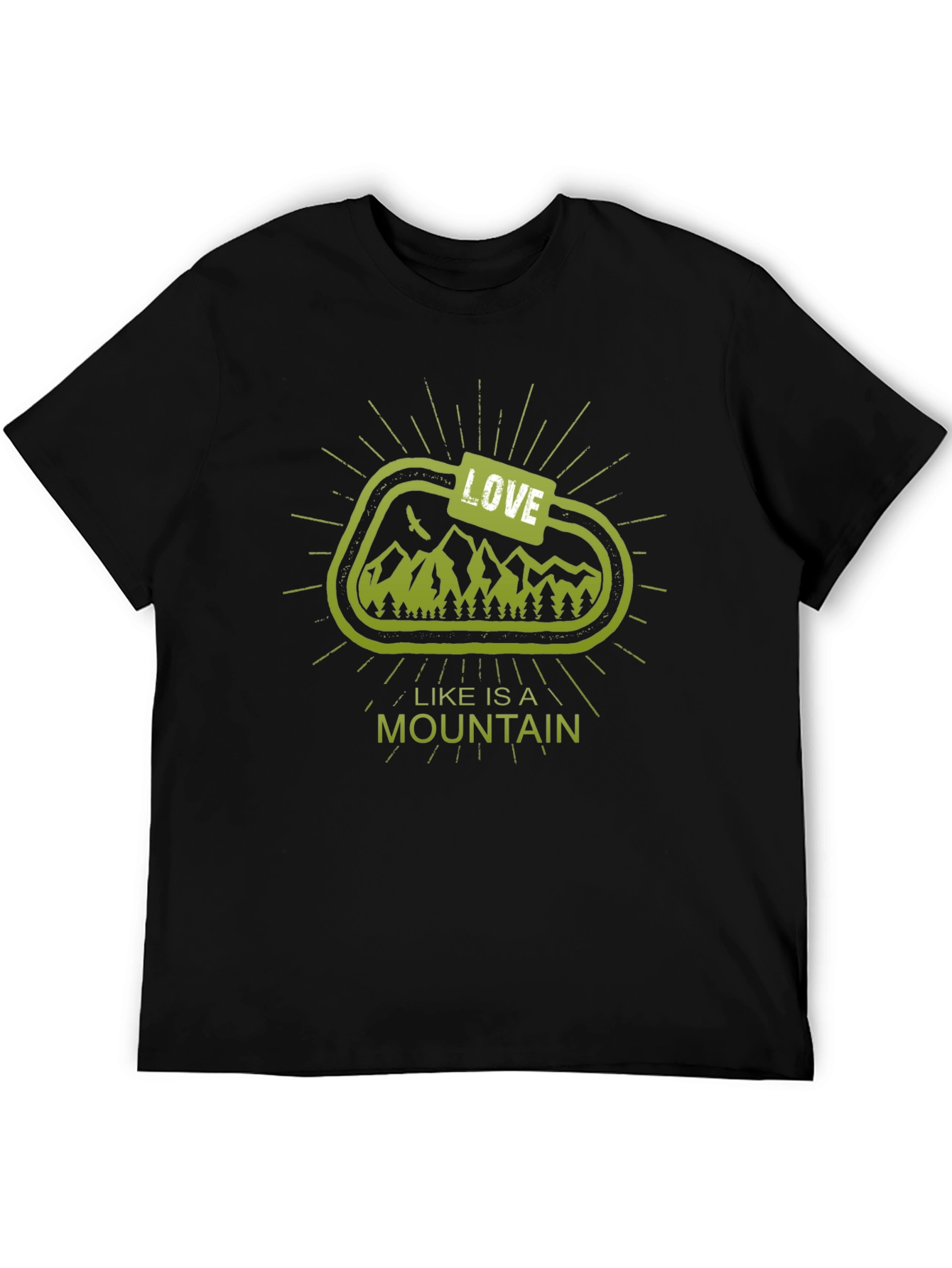 Love is a Mountain Graphic T-Shirt