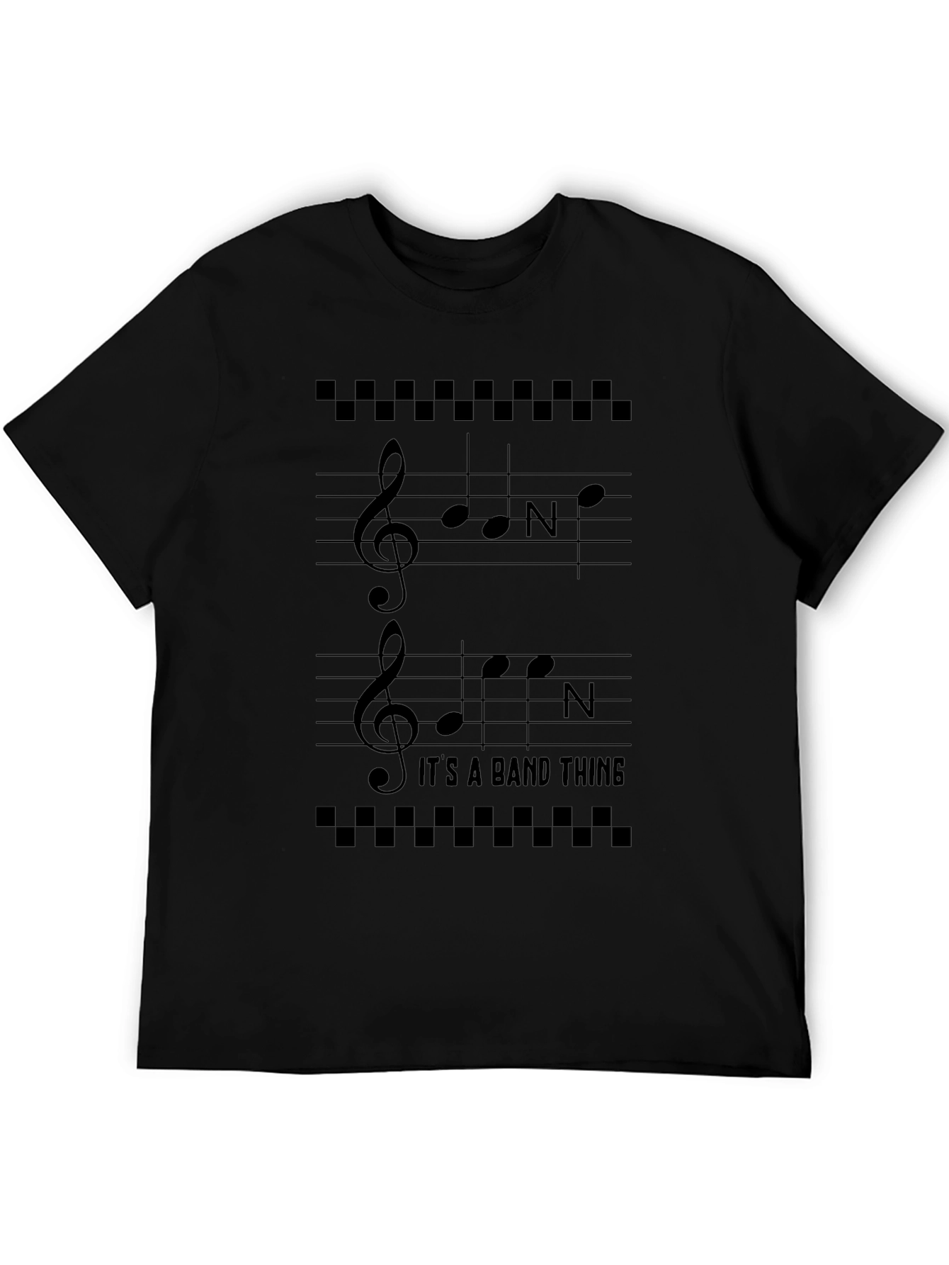 Musical Its a Band Thing Black T-Shirt