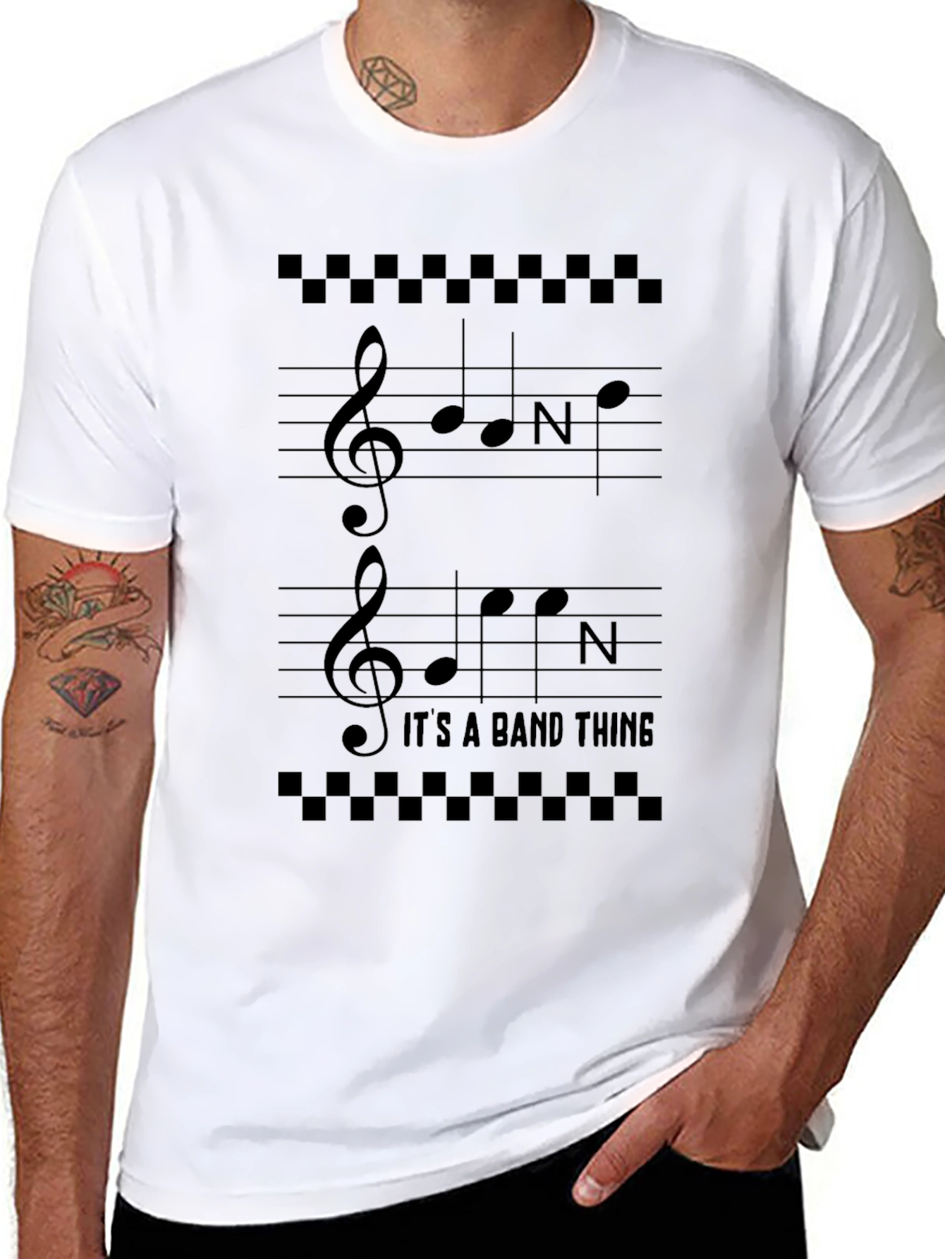 Musical Its a Band Thing Black T-Shirt