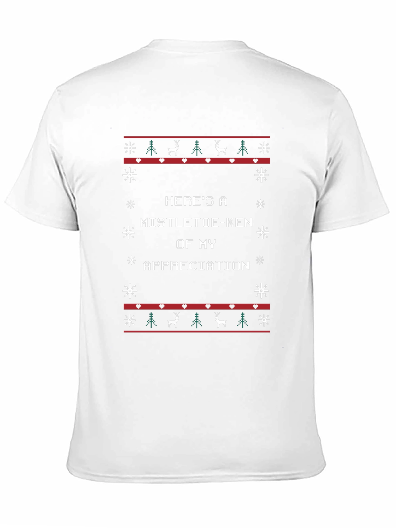 Funny Christmas T-Shirt - Mistletoe-Ken Appreciation