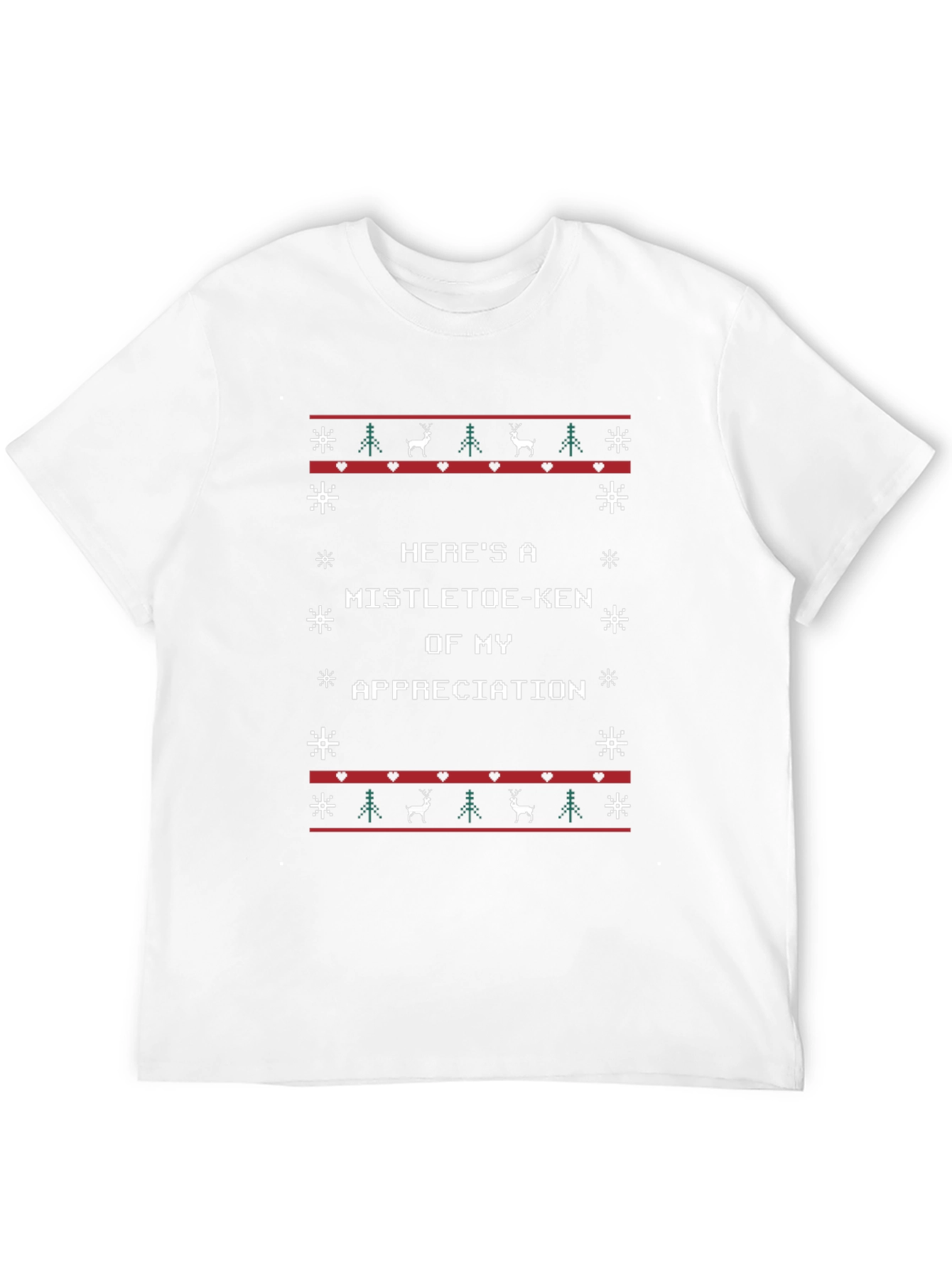 Funny Christmas T-Shirt - Mistletoe-Ken Appreciation