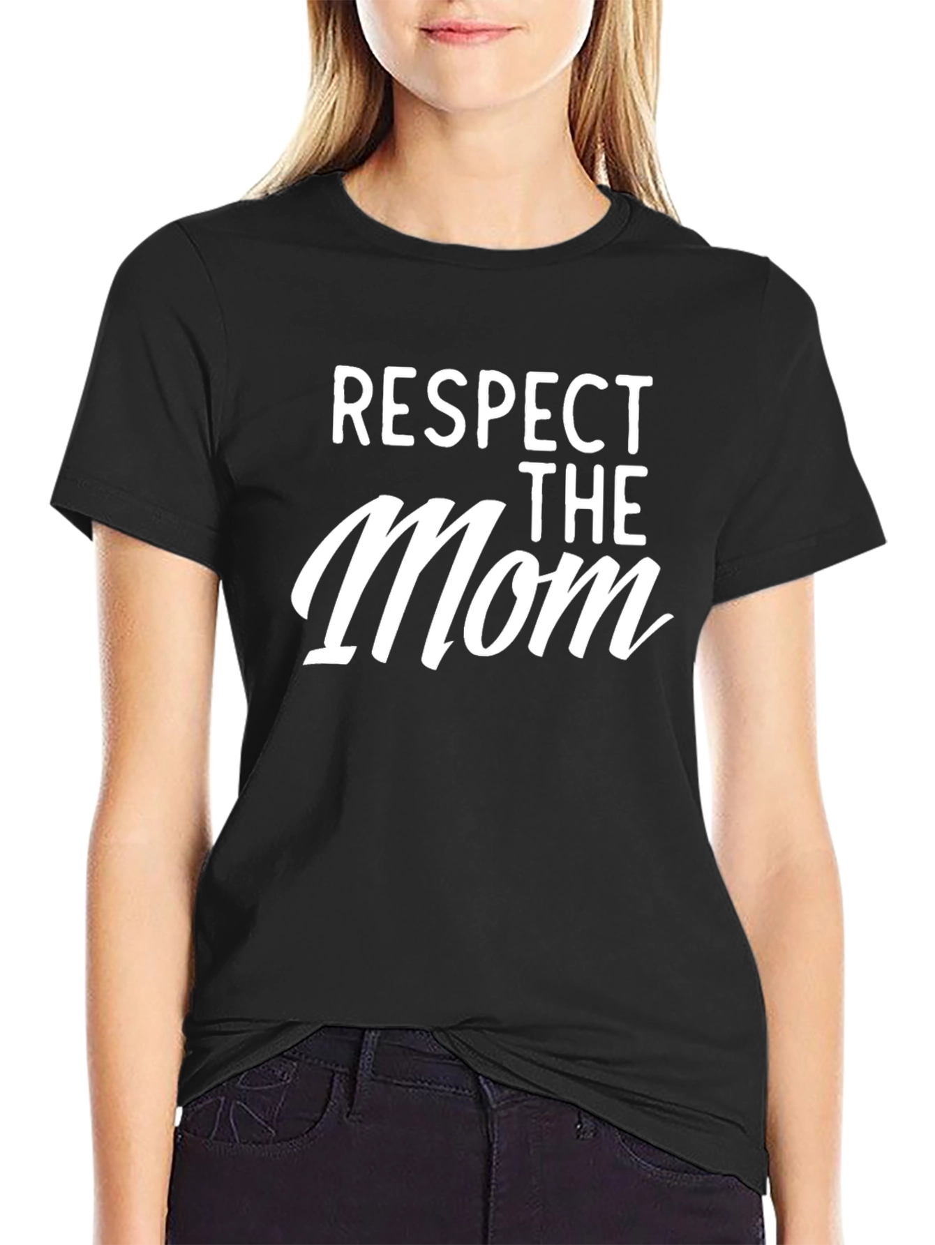 Respect the Mom Graphic T-Shirt