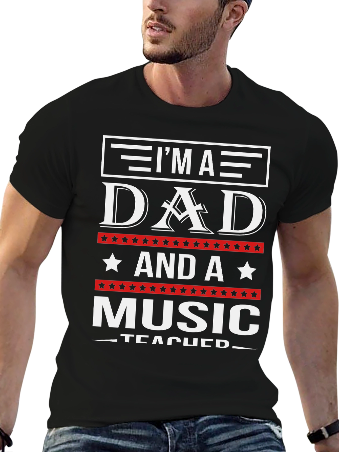 Im A Dad And A Music Teacher T-Shirt