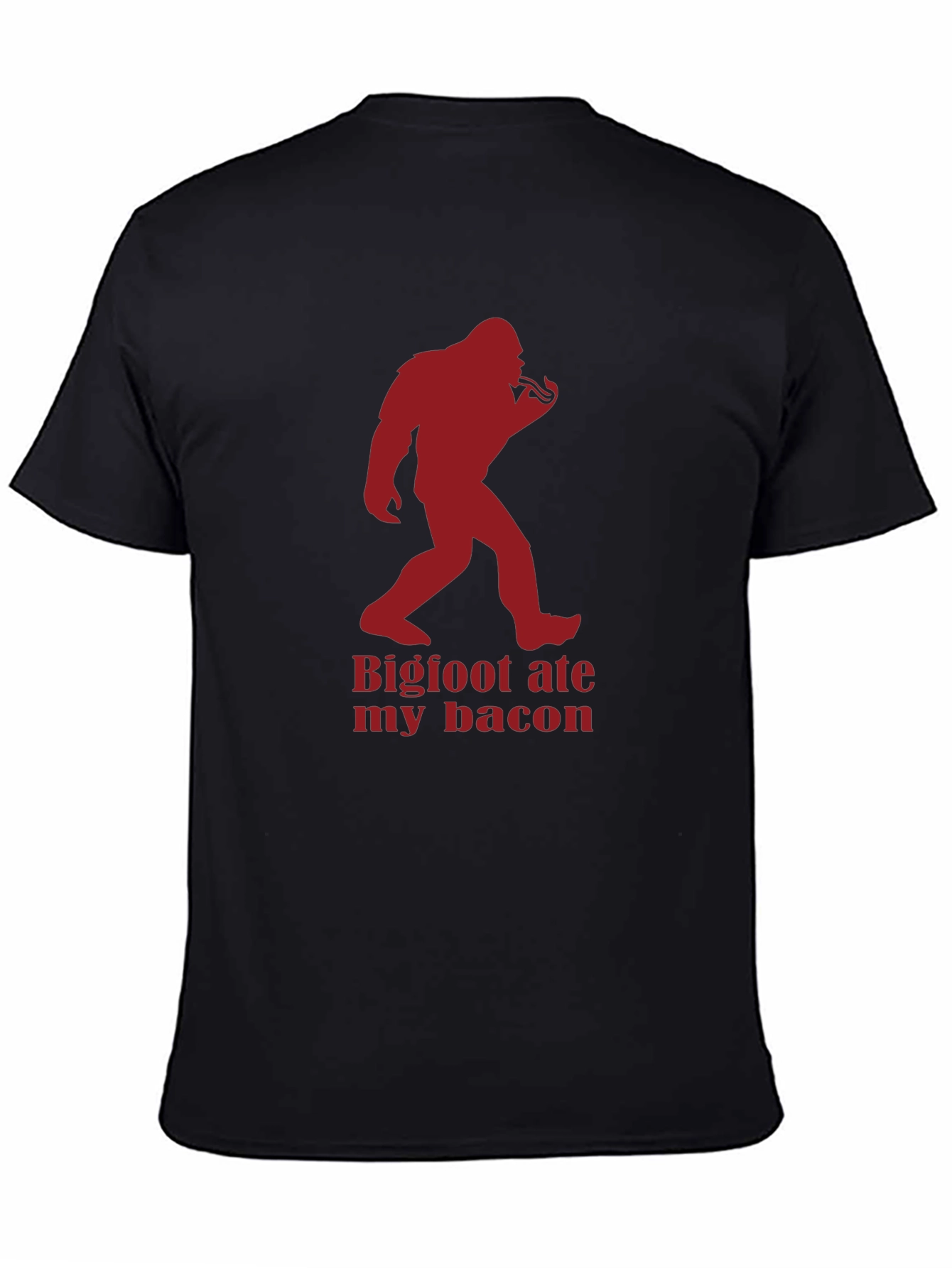 Bigfoot Ate My Bacon Graphic Tee
