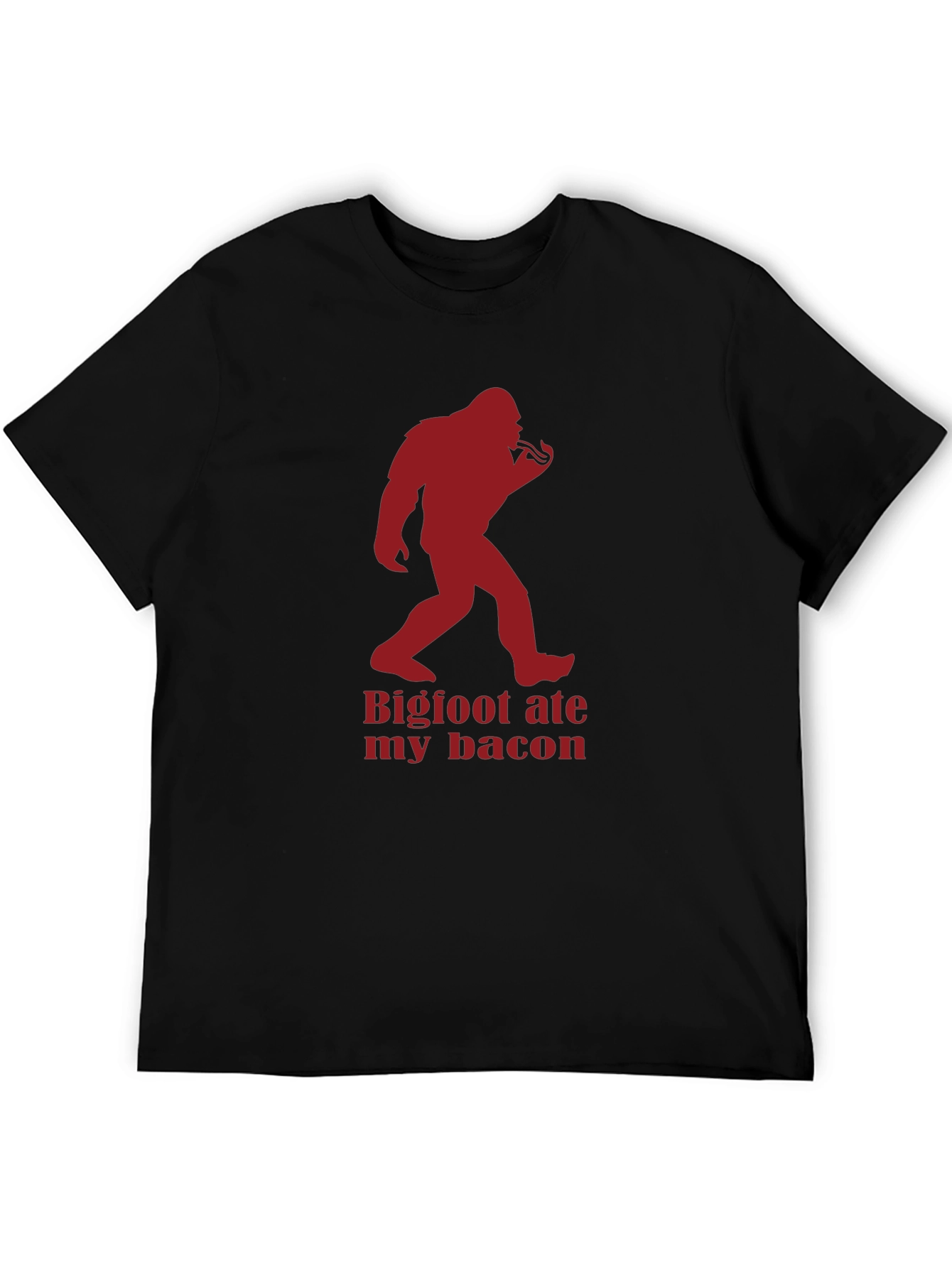 Bigfoot Ate My Bacon Graphic Tee
