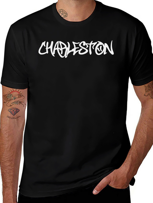 Charleston Graphic T-Shirt - Black