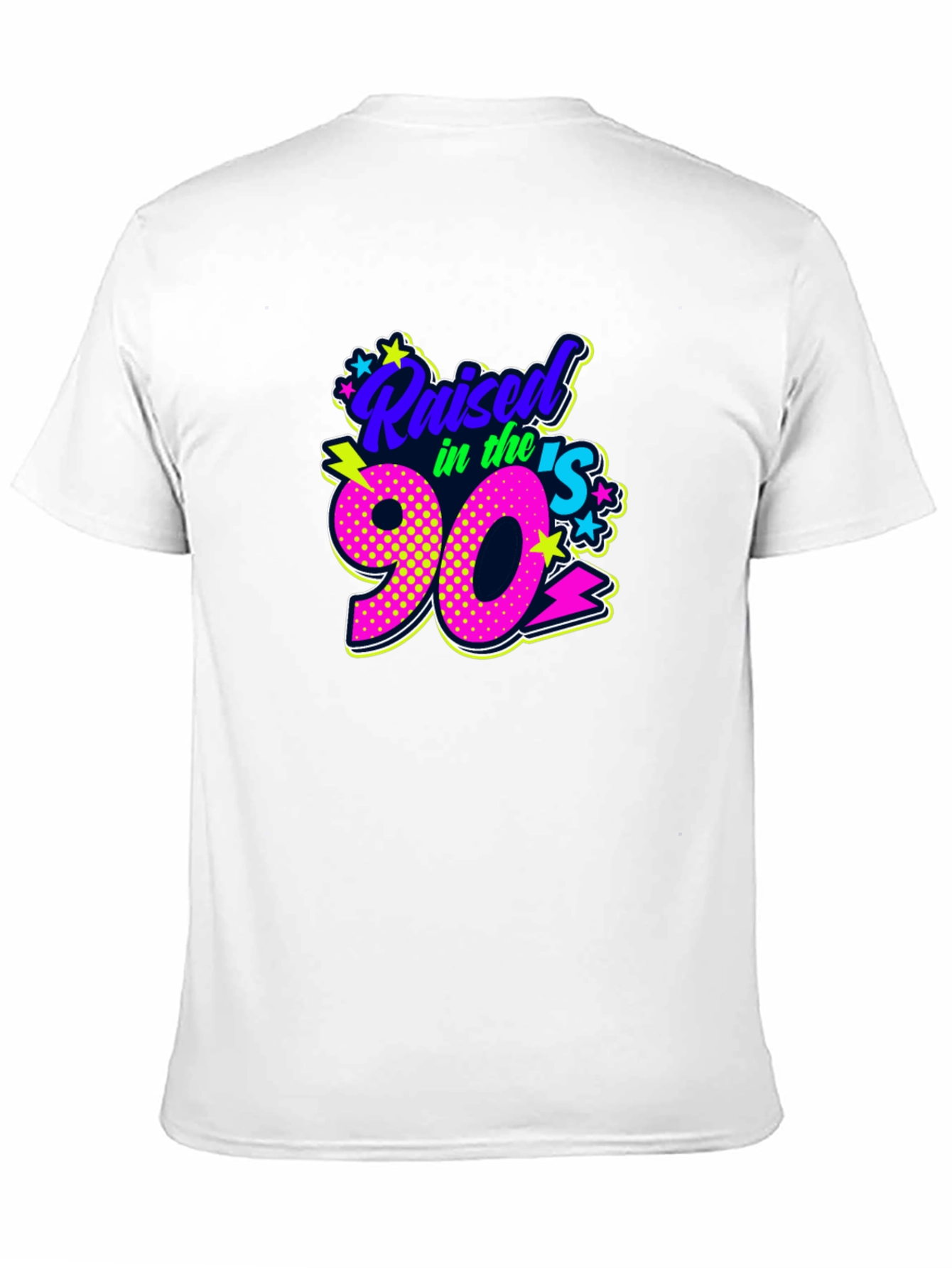 Raised in the 90s Black T-Shirt