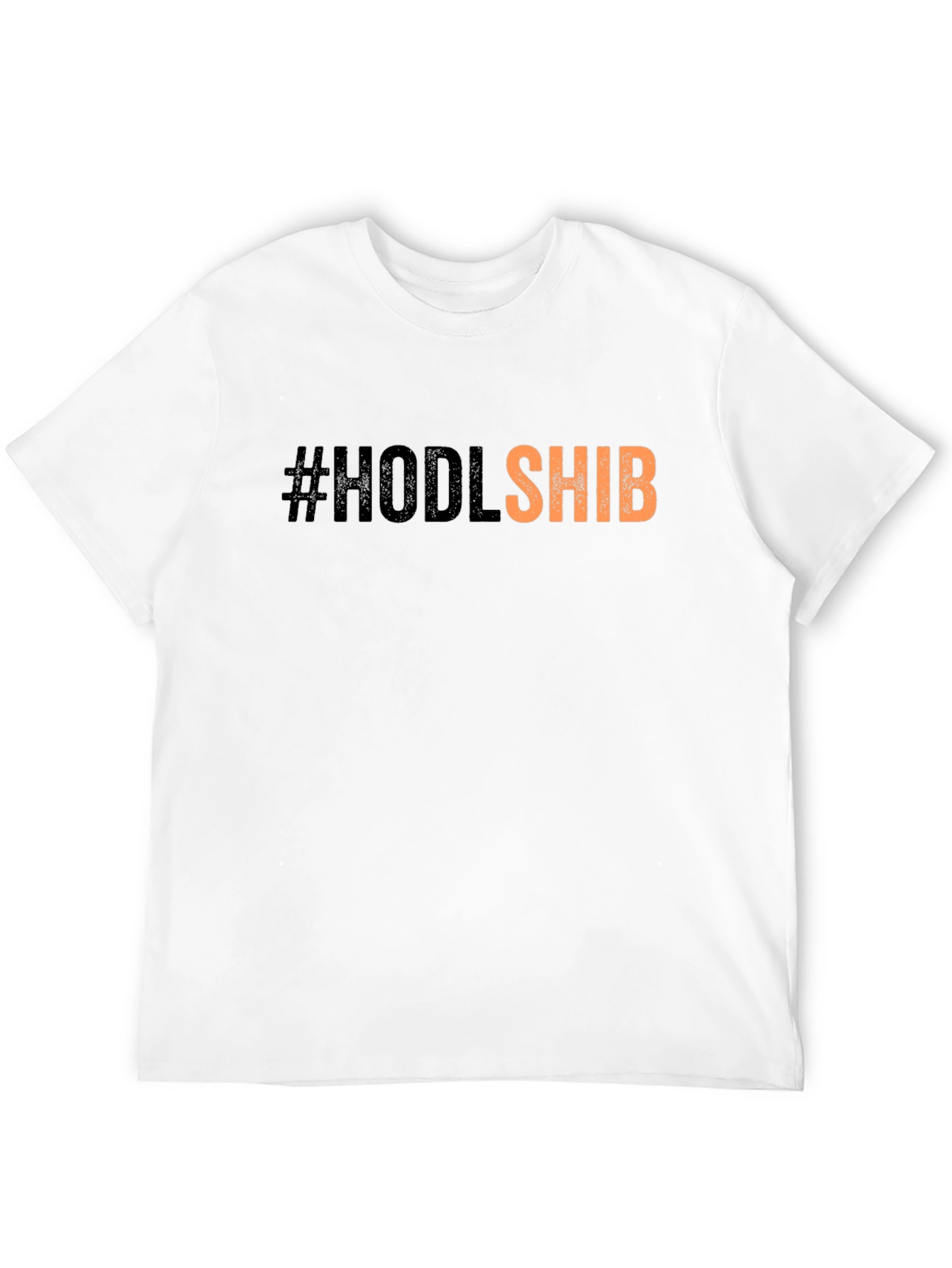 #HODLSHIB Black T-Shirt - Crypto Meme Tee