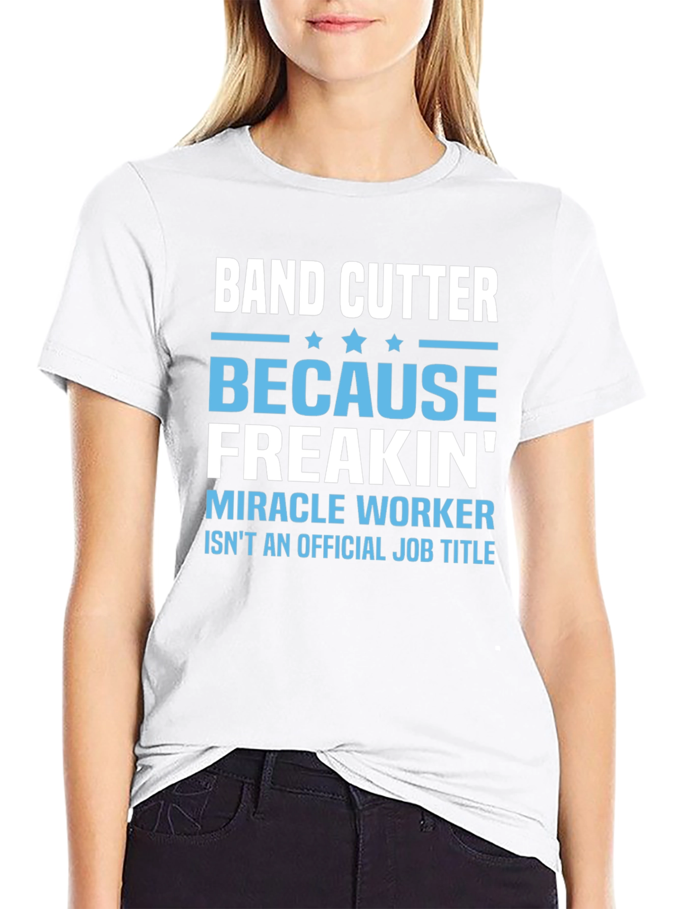 Band Cutter Funny Job Title T-Shirt