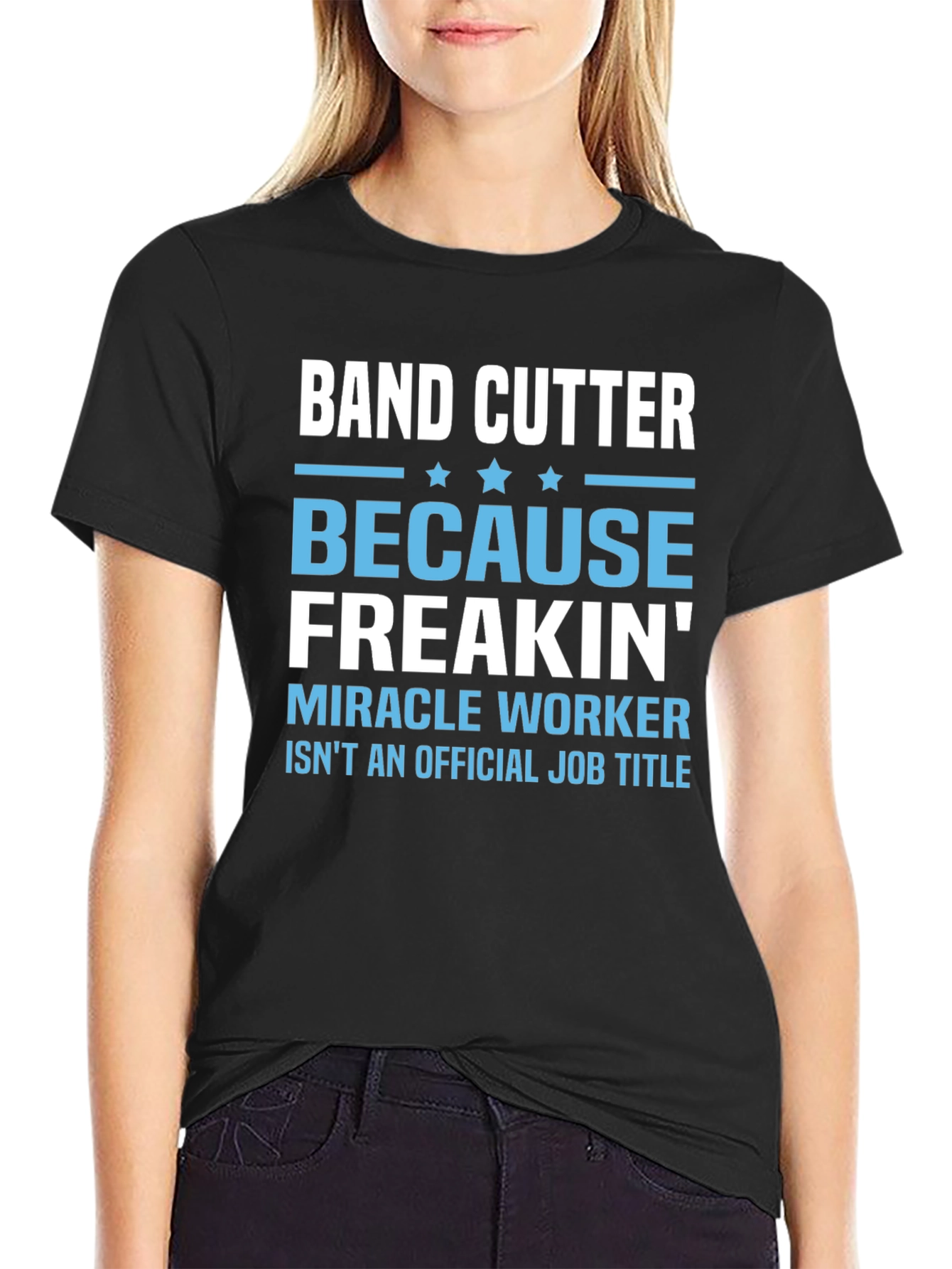 Band Cutter Funny Job Title T-Shirt