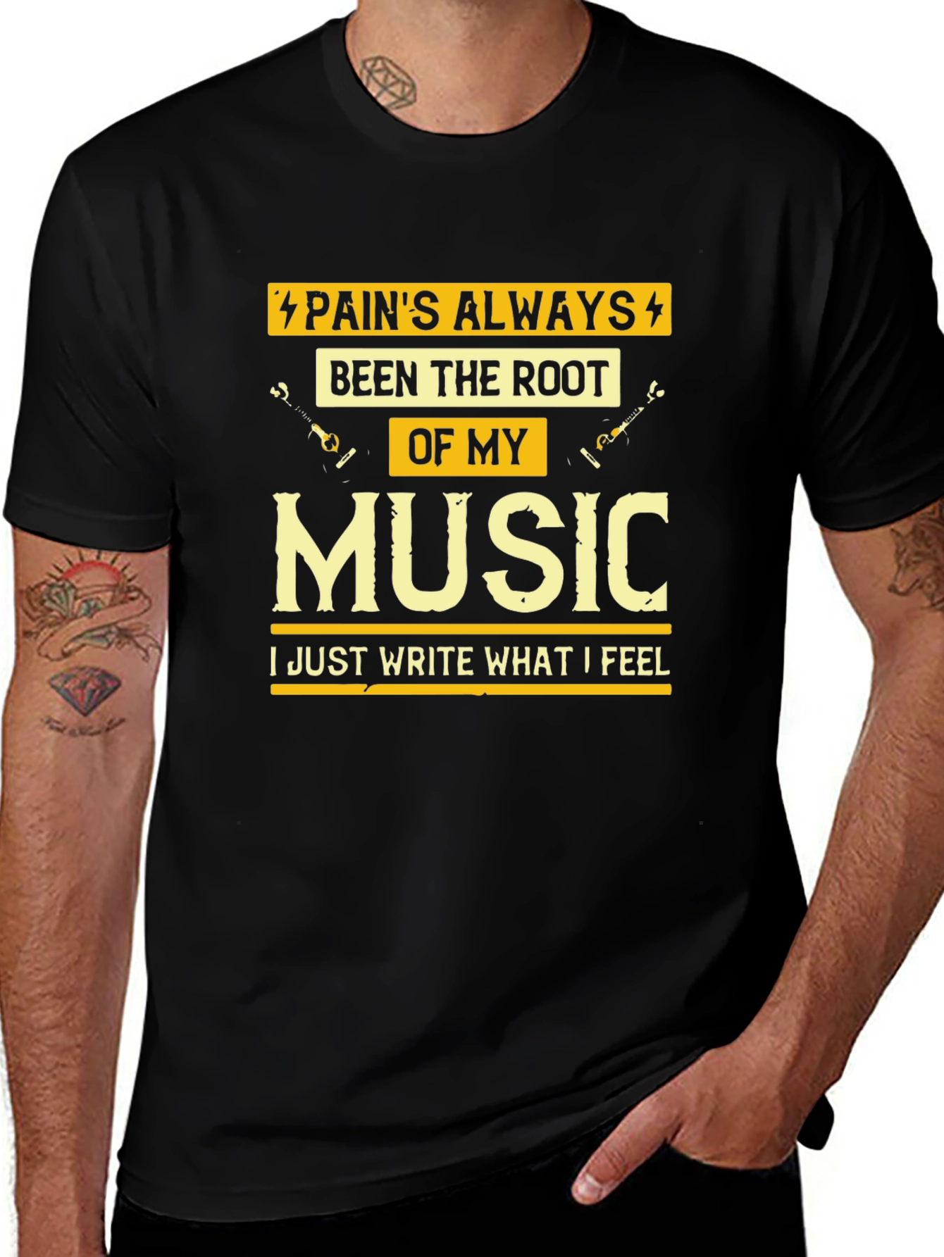 Pains Always Been The Root Of My Music T-Shirt