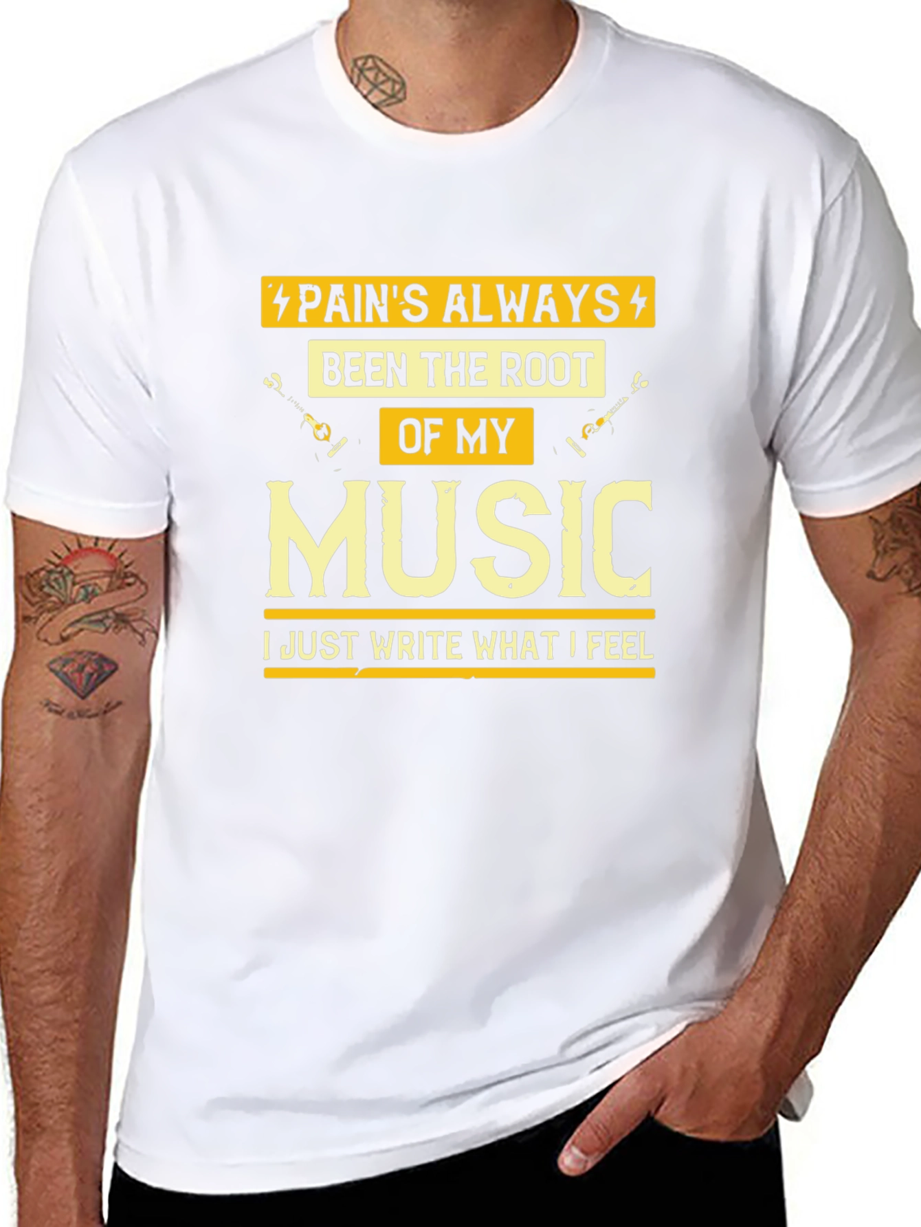 Pains Always Been The Root Of My Music T-Shirt