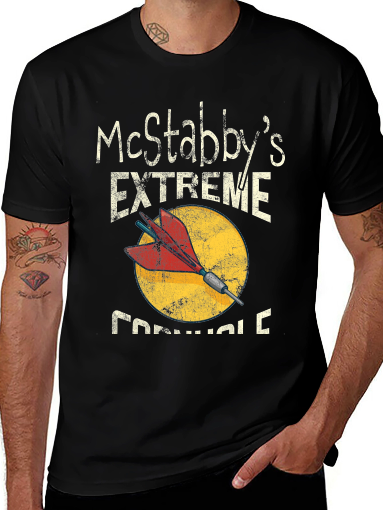 McStabbys Extreme Cornhole T-Shirt