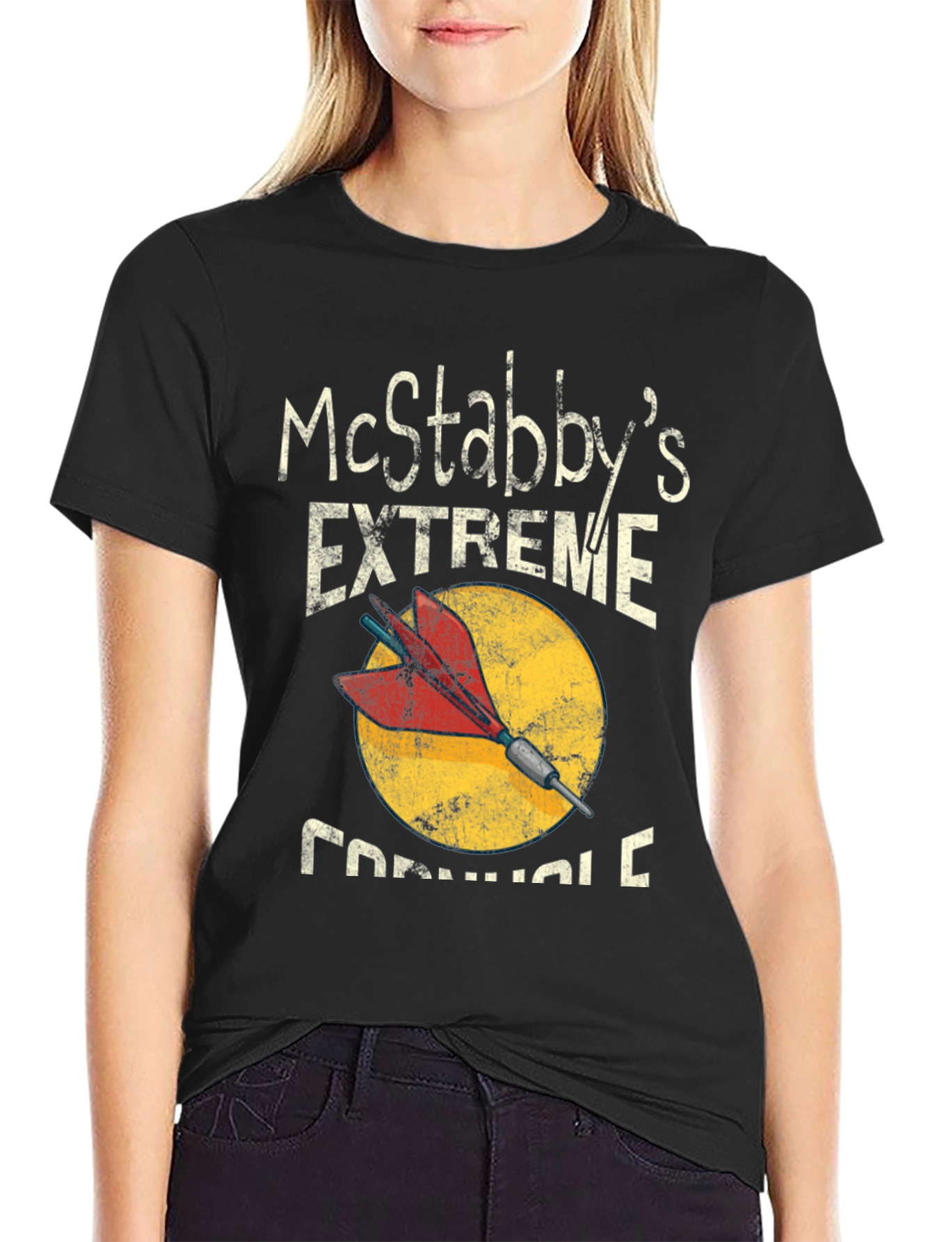 McStabbys Extreme Cornhole T-Shirt