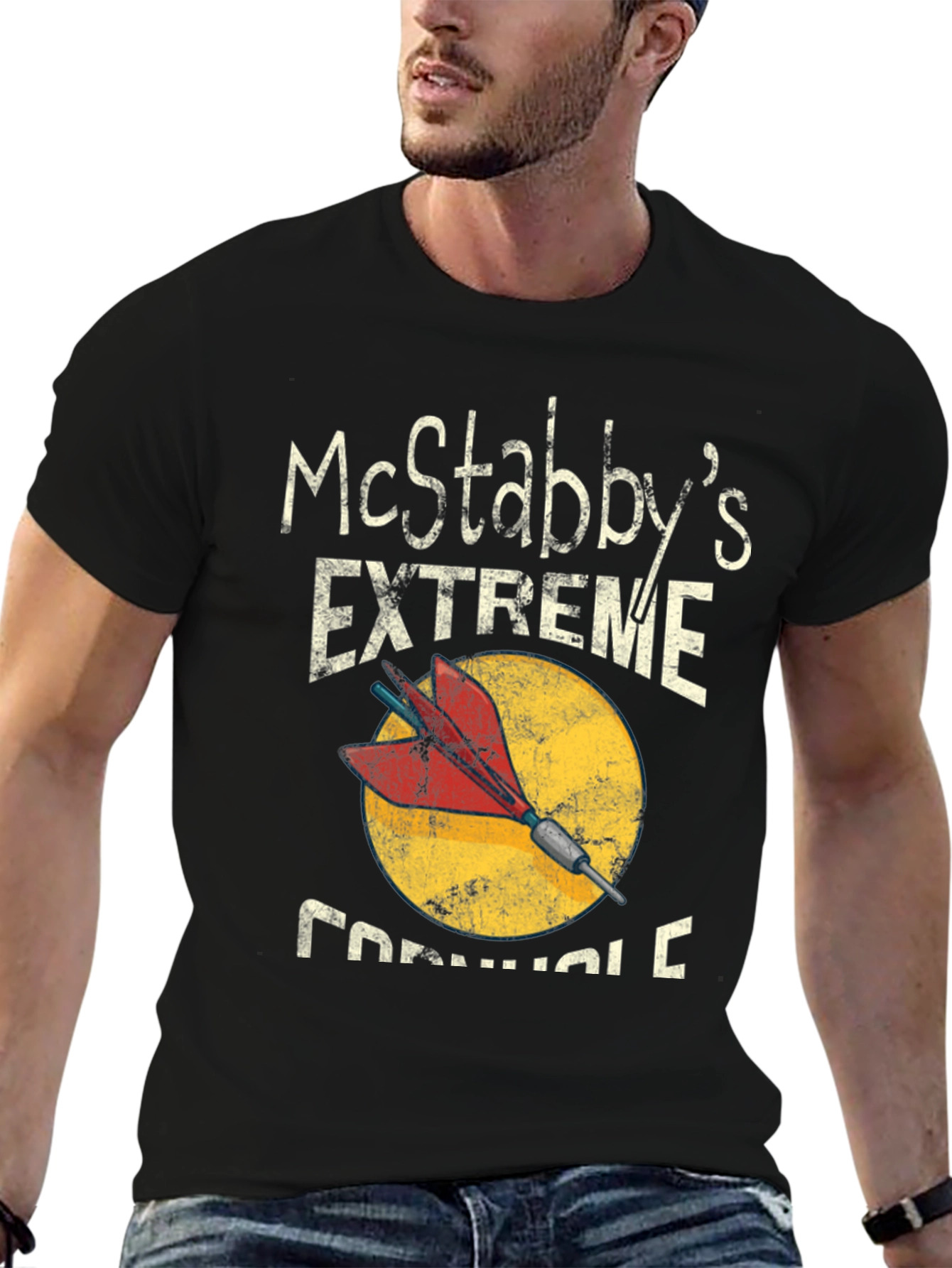 McStabbys Extreme Cornhole T-Shirt