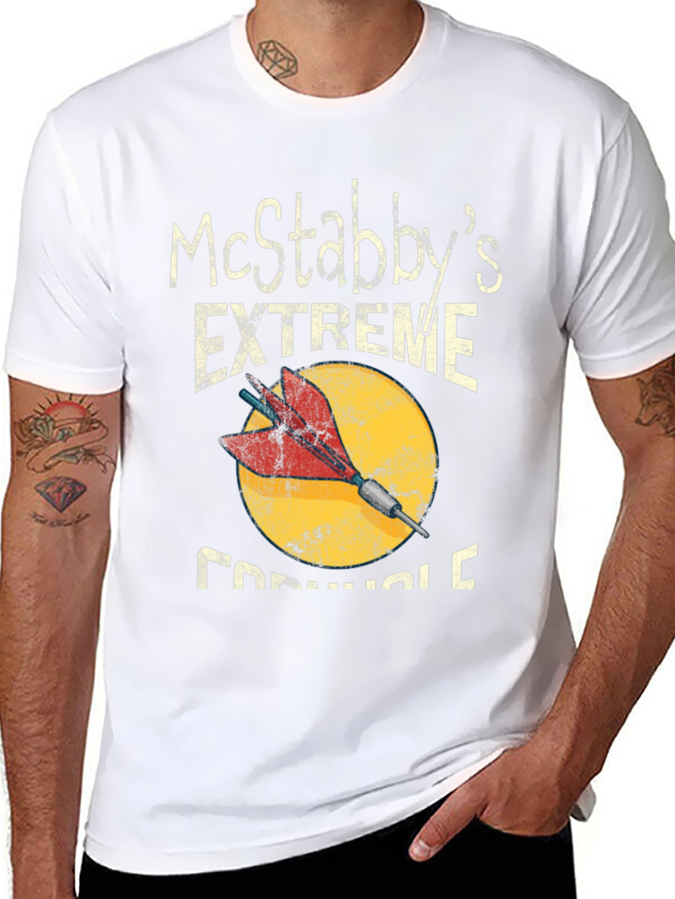 McStabbys Extreme Cornhole T-Shirt