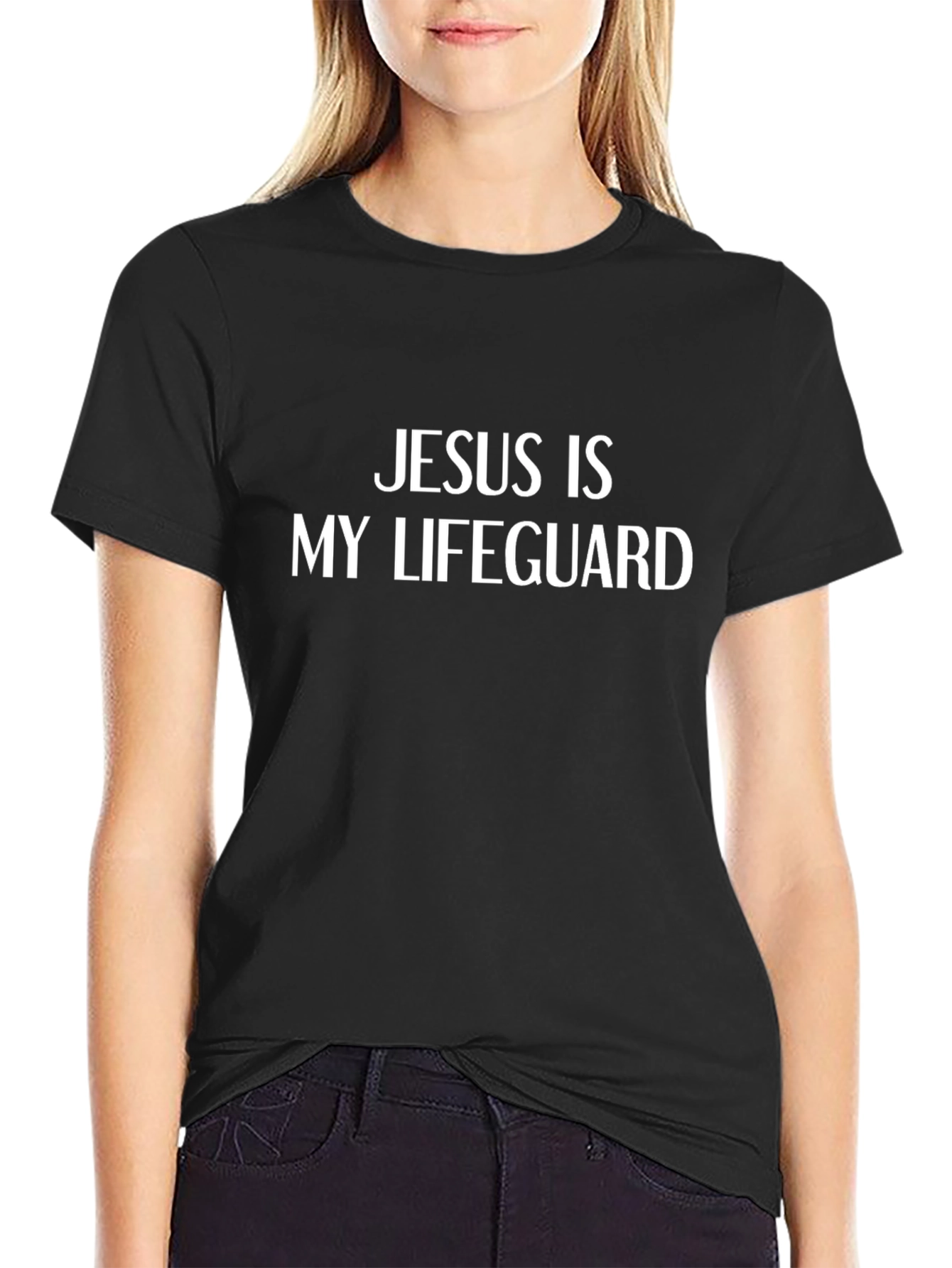 Jesus Is My Lifeguard T-Shirt - Christian Faith Tee