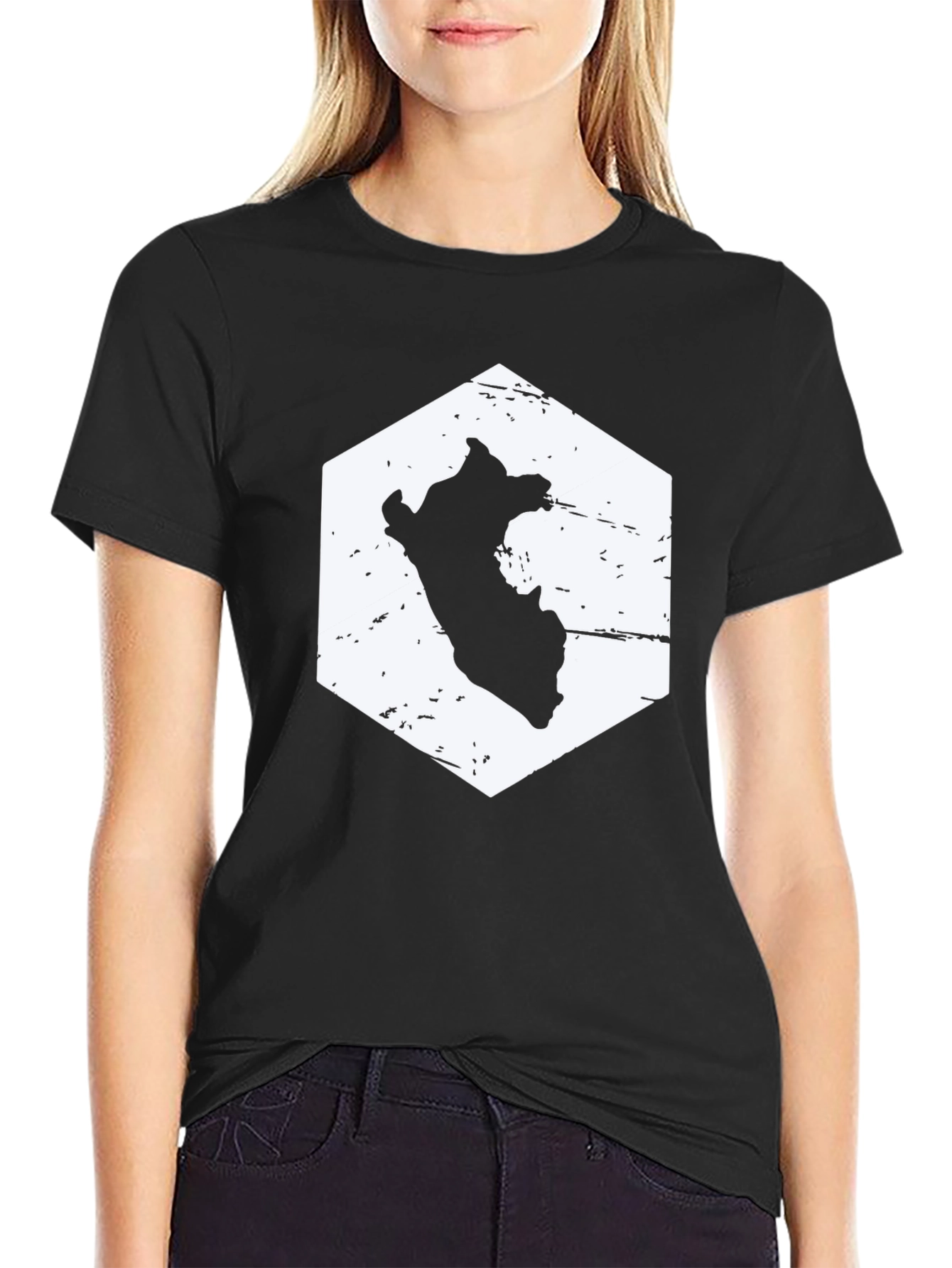 Peru Silhouette Graphic Tee