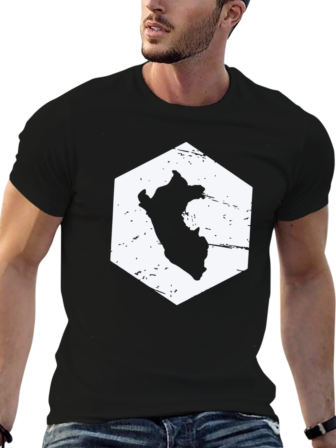 Peru Silhouette Graphic Tee
