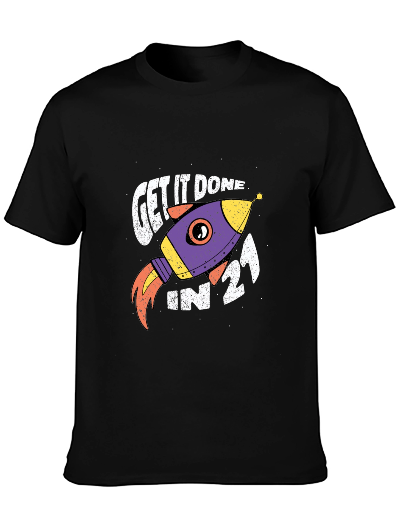 Get it Done Rocket Graphic Tee