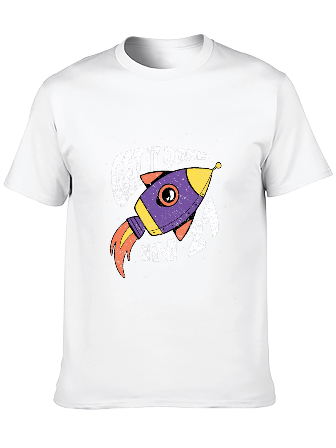 Get it Done Rocket Graphic Tee
