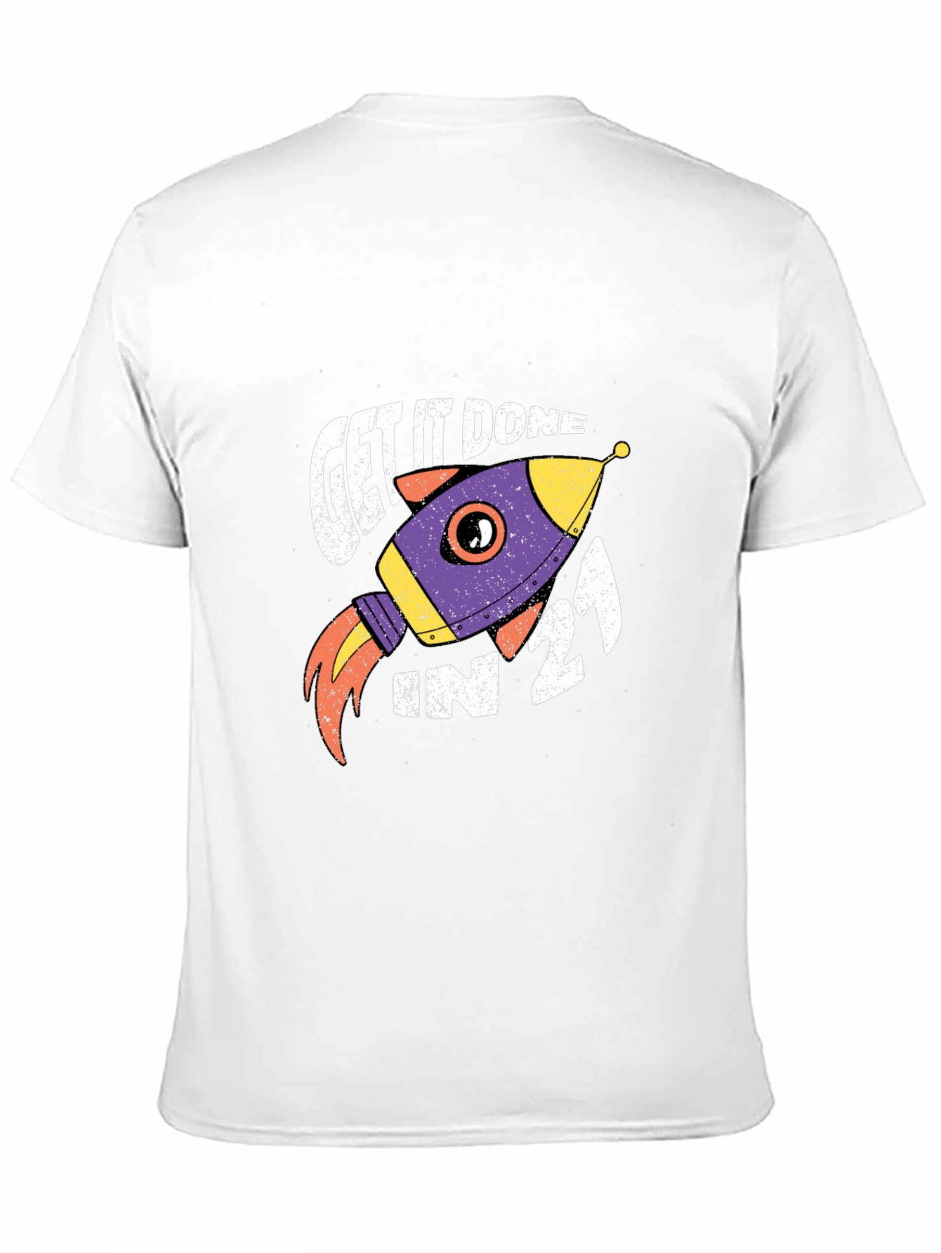 Get it Done Rocket Graphic Tee